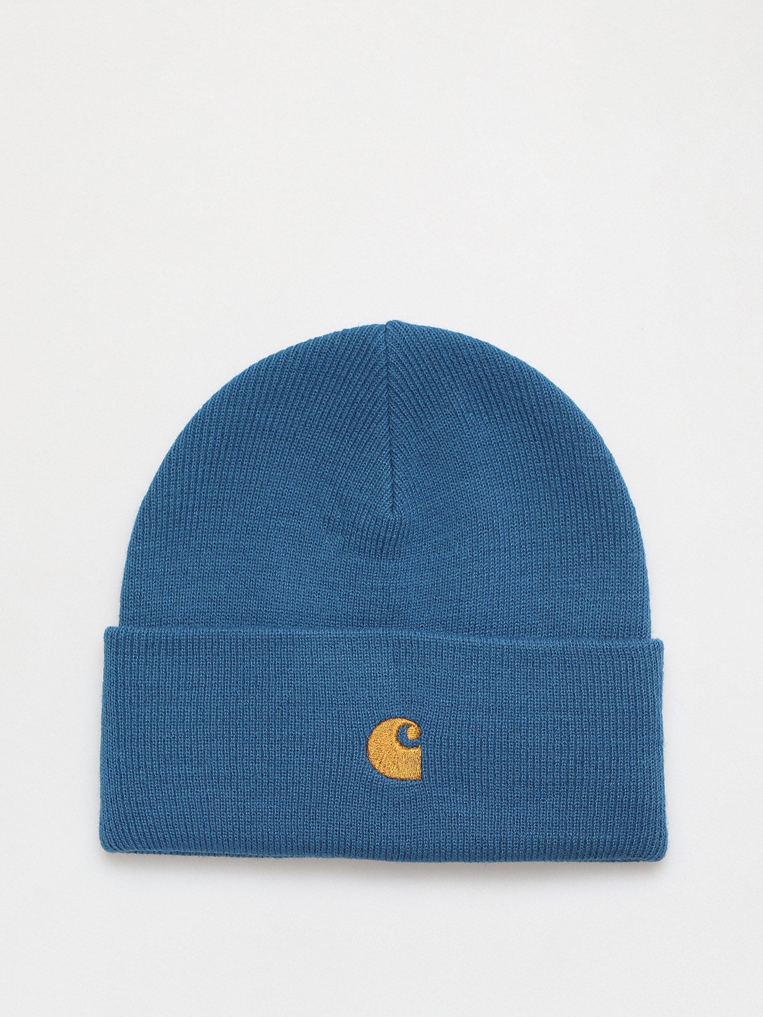 Carhartt WIP Chase Beanie (skydive/gold)