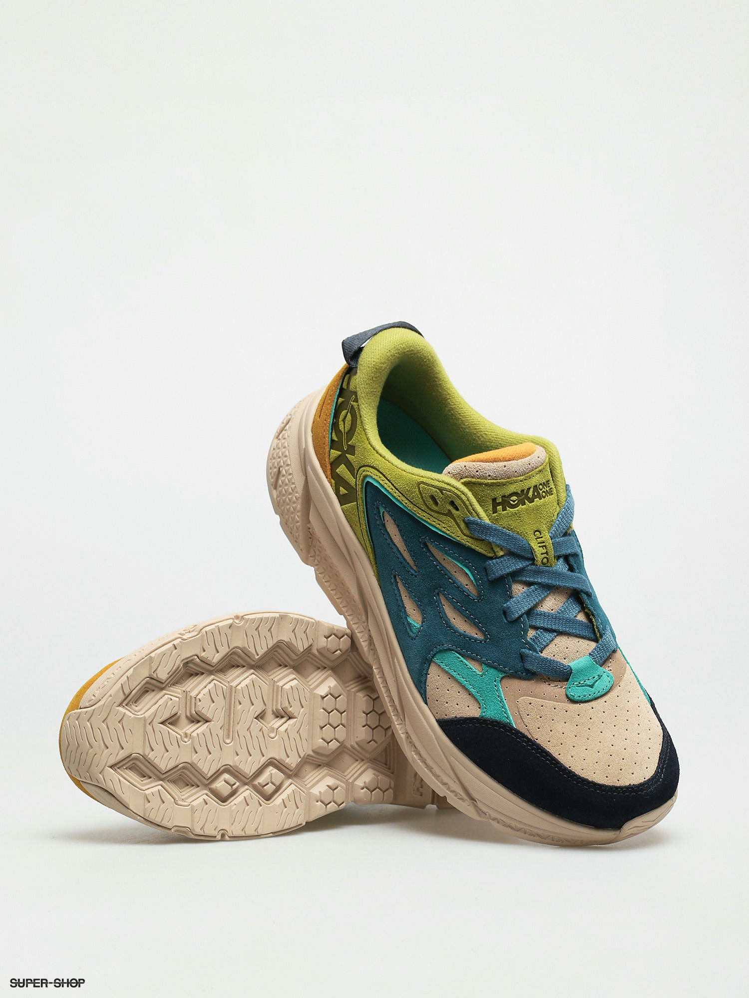 hoka clifton suede