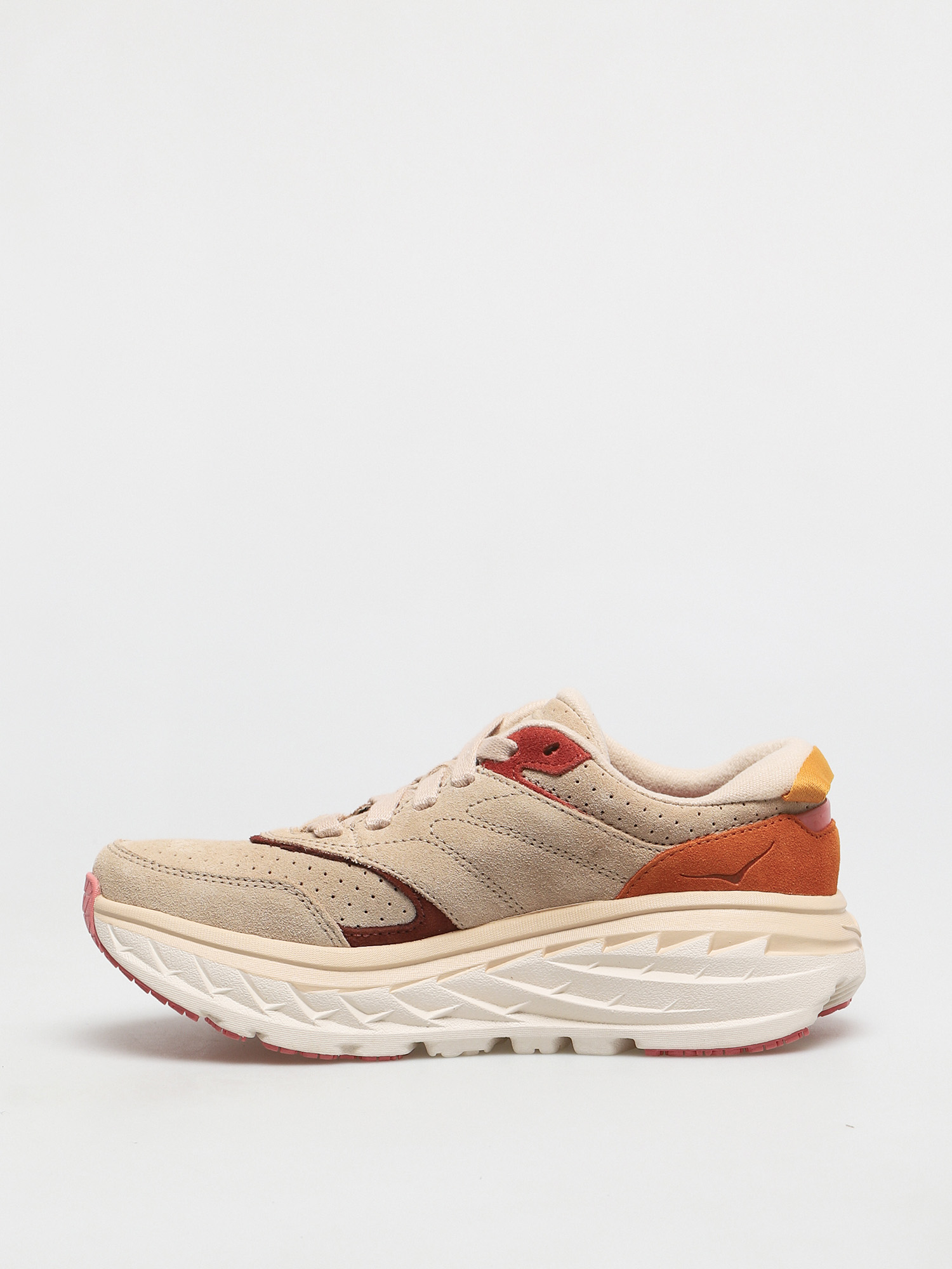 HOKA ONE ONE Bondi L Suede \'Shifting Sand\' Sneakers/Multi color-Sz 11.5 Hoka One One Bondi L Suede Shoes - multicolor (shifting sand  main image 3