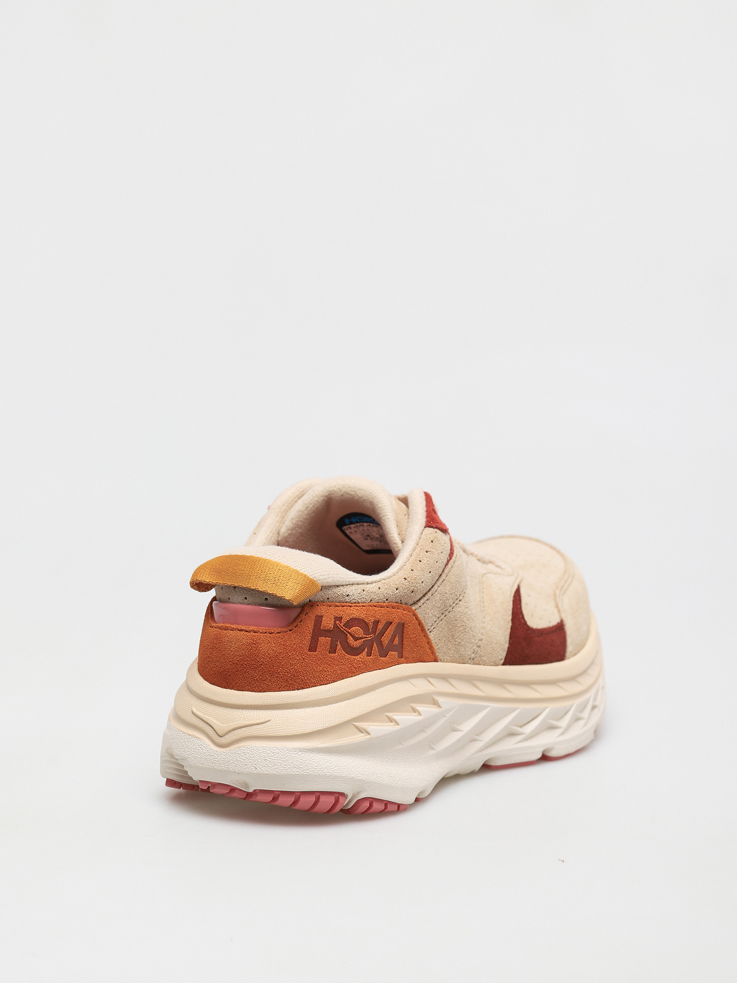 Hoka One One Bondi L Suede Shoes - multicolor (shifting sand 