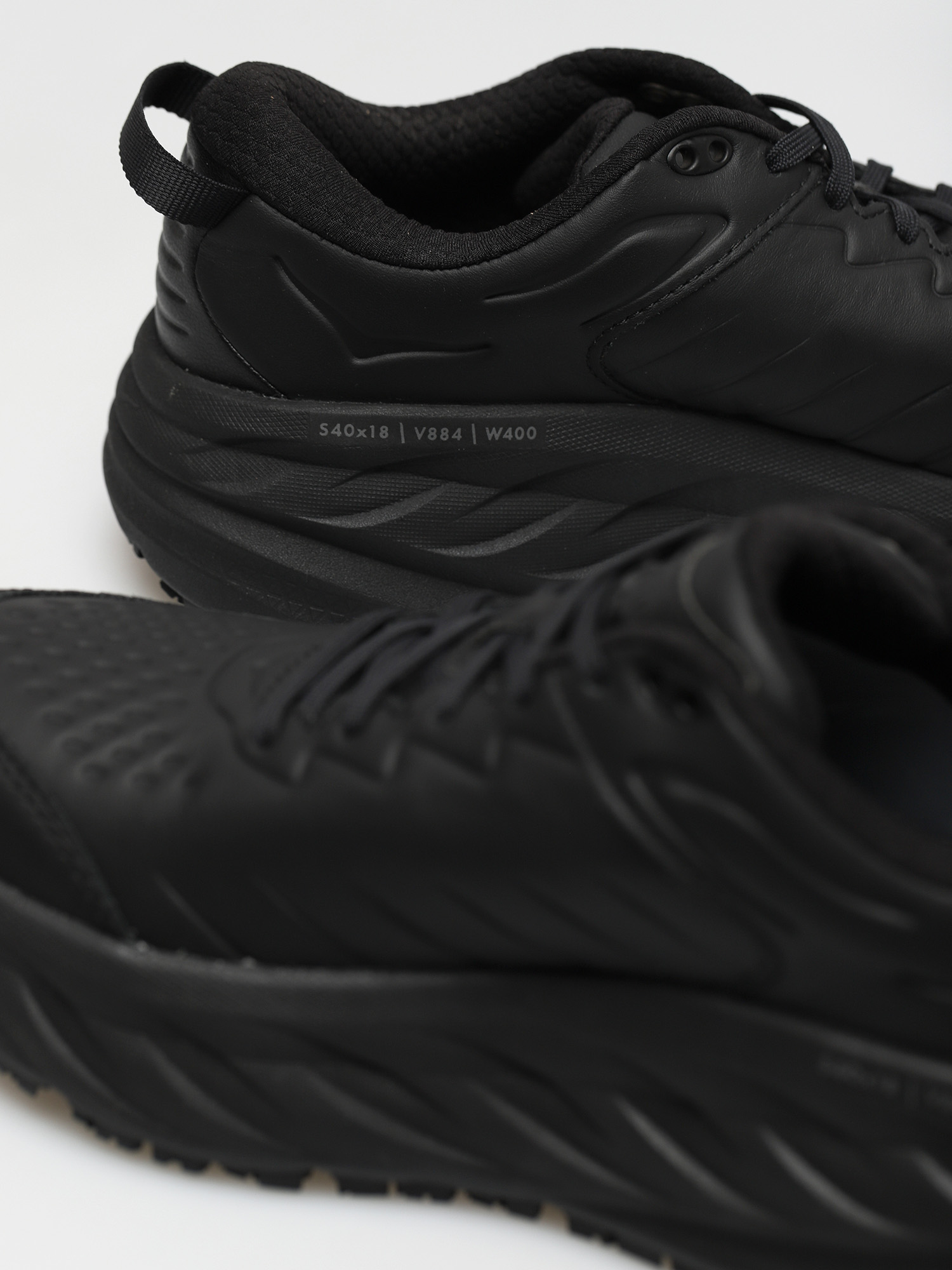 Hoka One One Bondi SR Shoes (black/black)