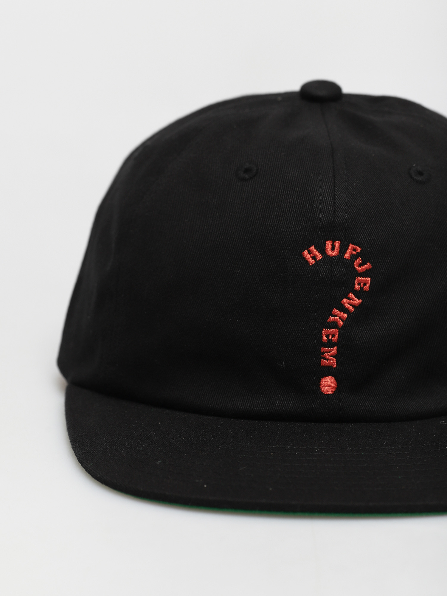 HUF x JENKEM Enigma 6 Panel Cap (black)