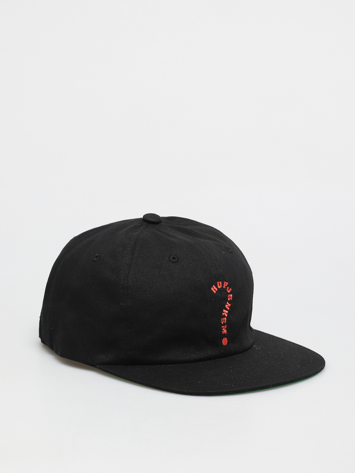 HUF x JENKEM Enigma 6 Panel Cap (black)