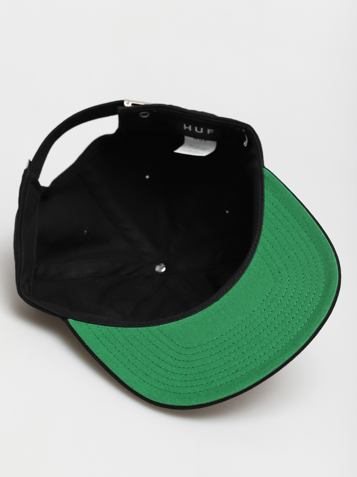 HUF x JENKEM Enigma 6 Panel Cap (black)
