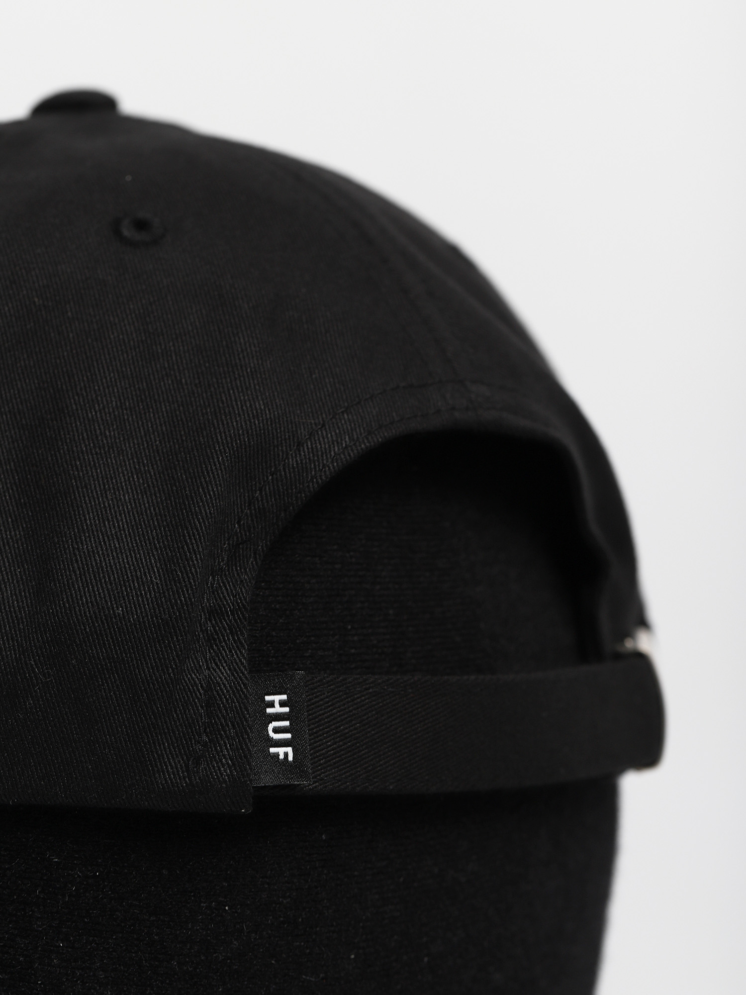 HUF x JENKEM Enigma 6 Panel Cap (black)