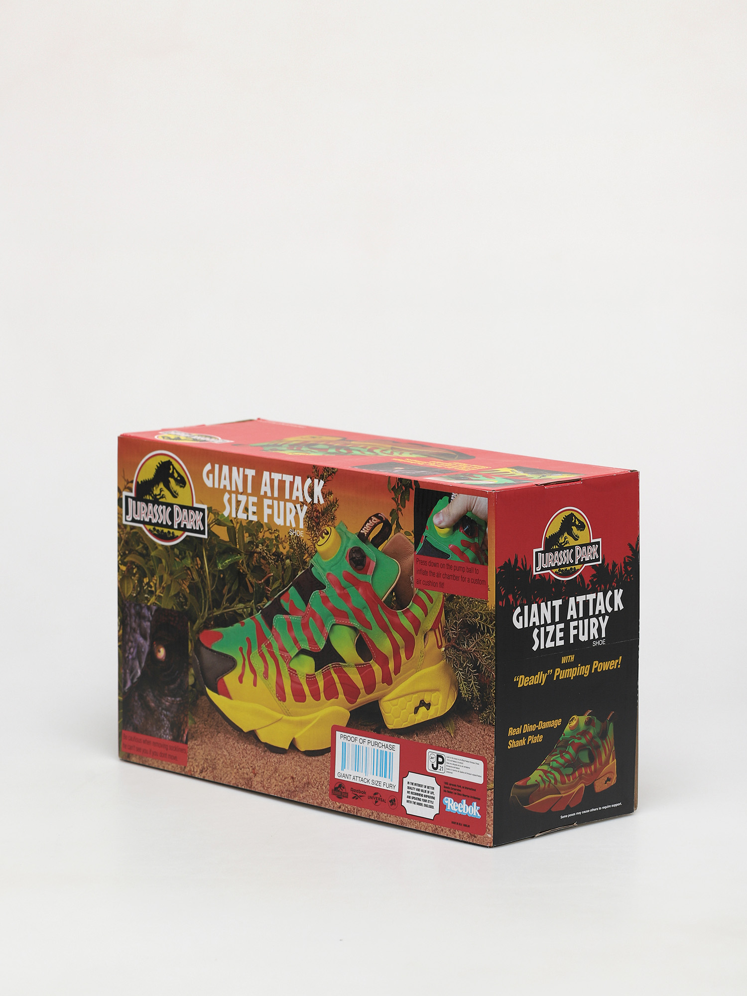 Reebok X Jurassic Park Instapump Fury Og Shoes - green (goagrn 