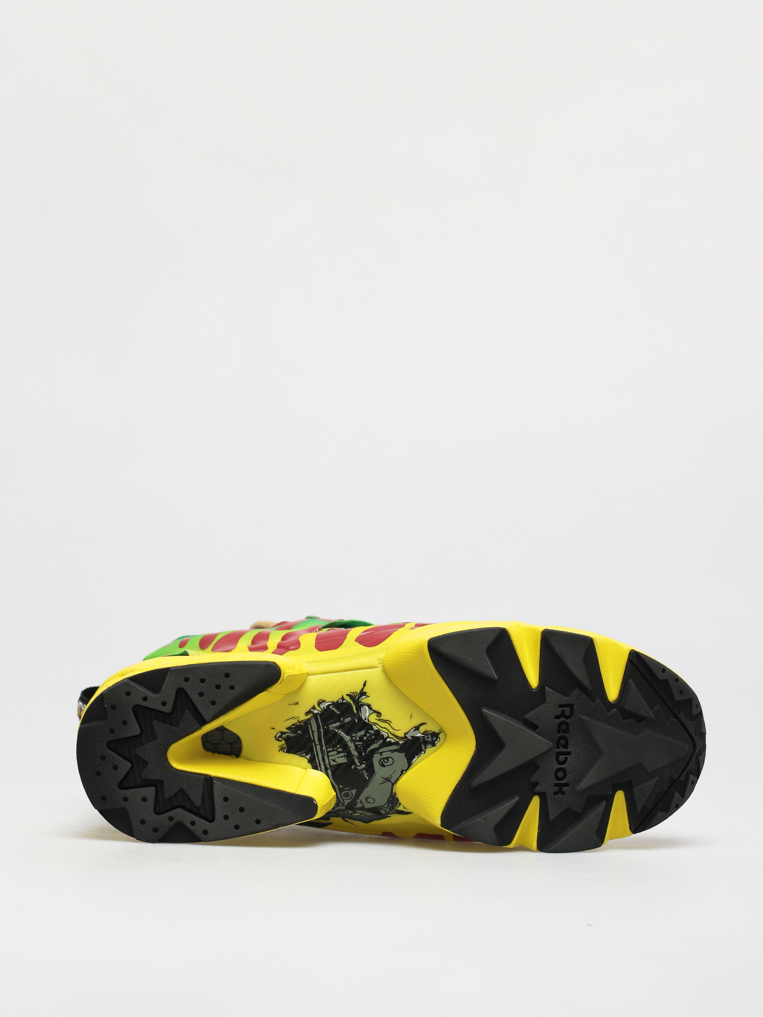 Reebok X Jurassic Park Instapump Fury Og Shoes - green (goagrn 