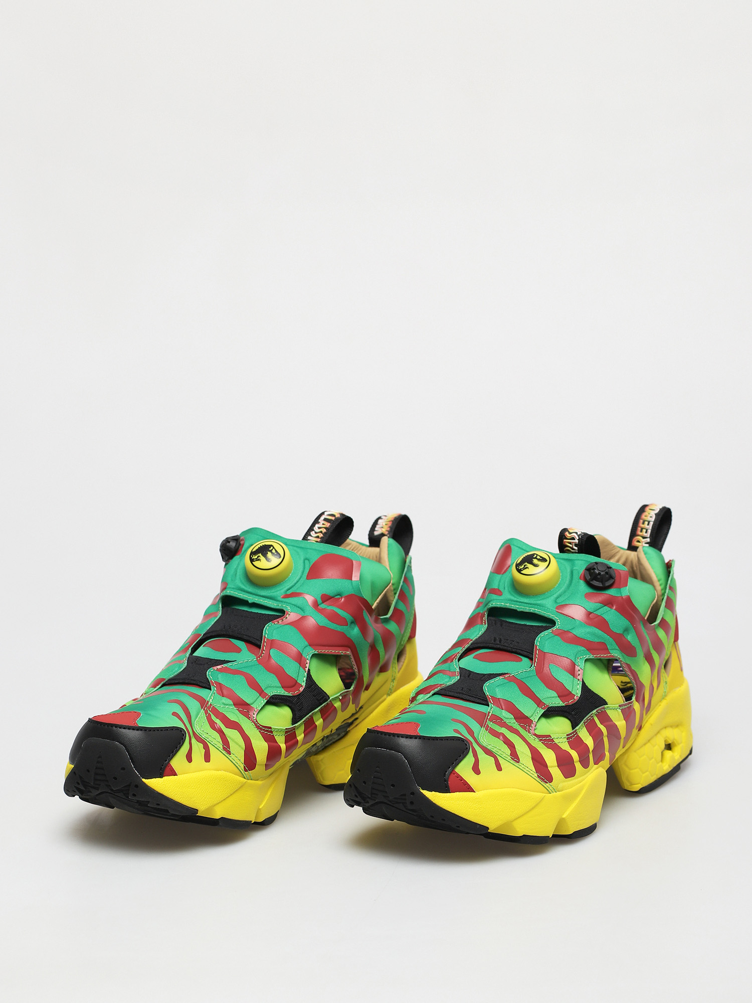 Reebok X Jurassic Park Instapump Fury Og Shoes - green (goagrn 