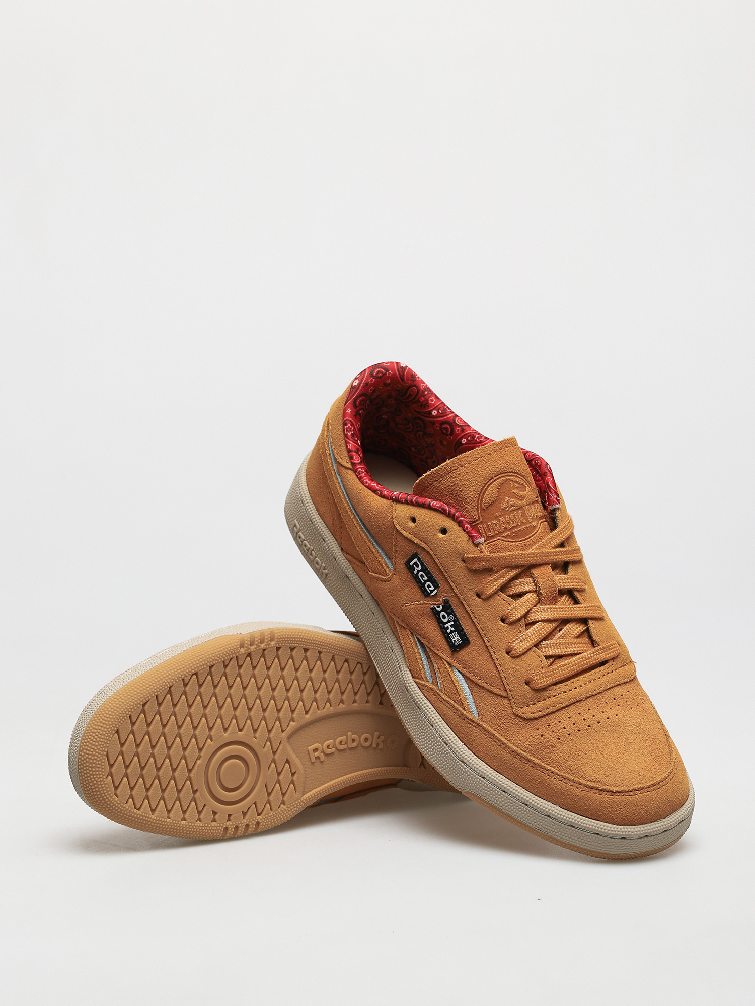 Reebok X Jurassic Park Club C Shoes (ricoch/panton/panton)