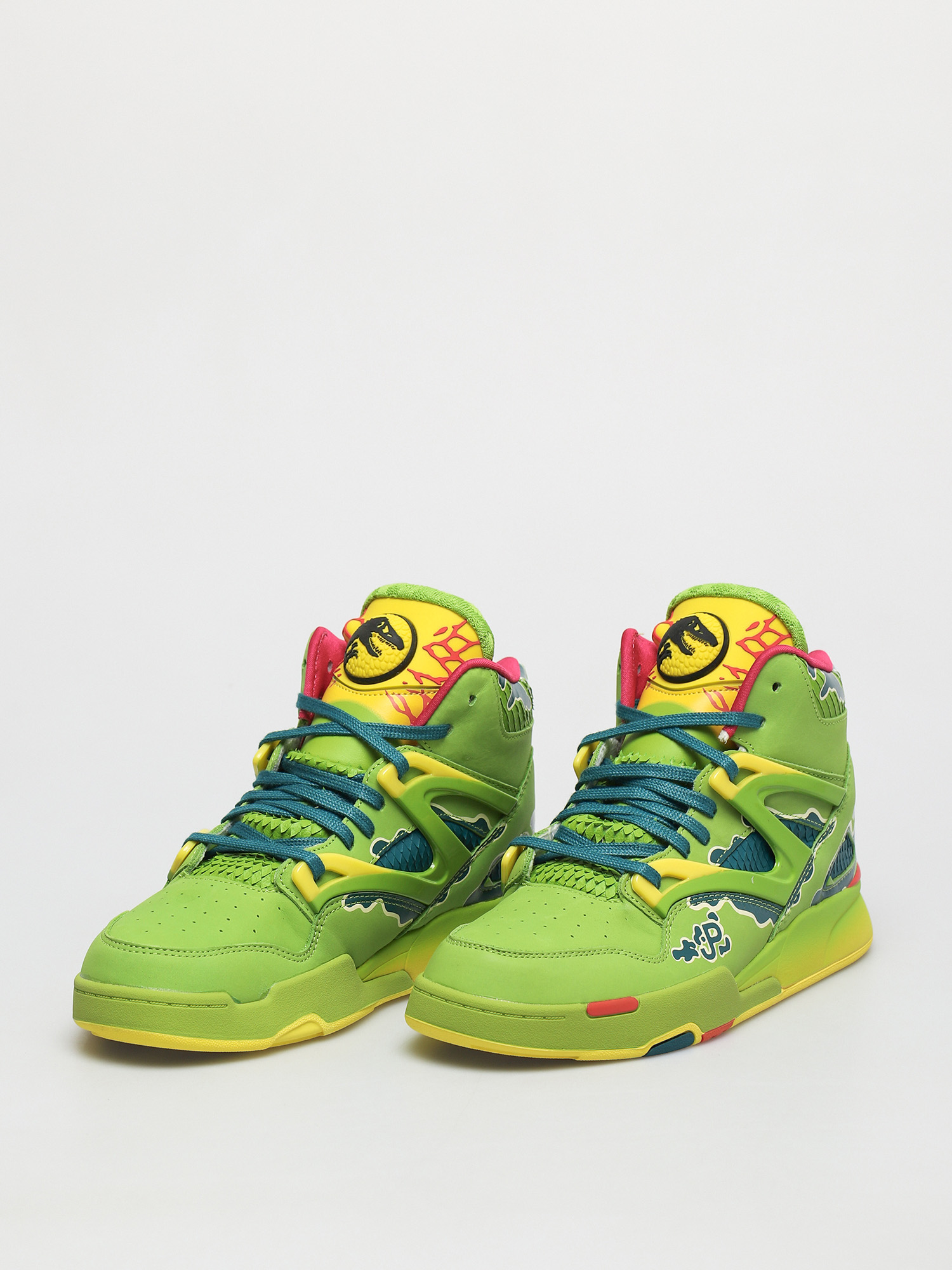 Reebok X Jurassic Park Pump Omni Zone II Shoes (ultim/hertea/stiyel)