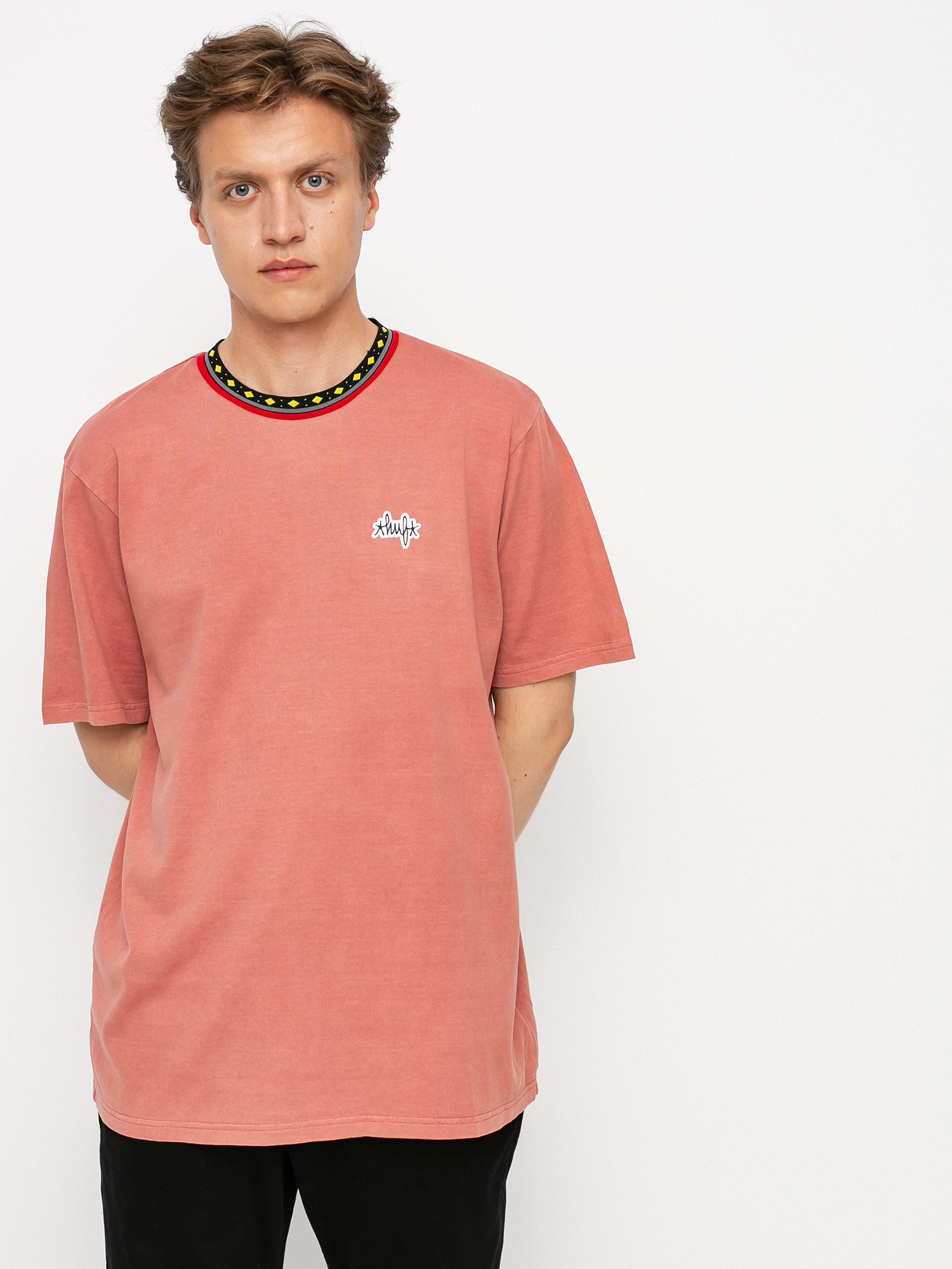 HUF Tobias T-shirt (dusty rose)