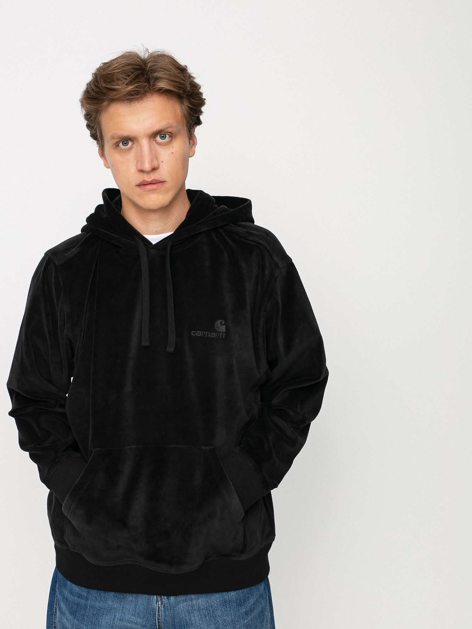 Carhartt WIP United Script HD Hoodie (black)