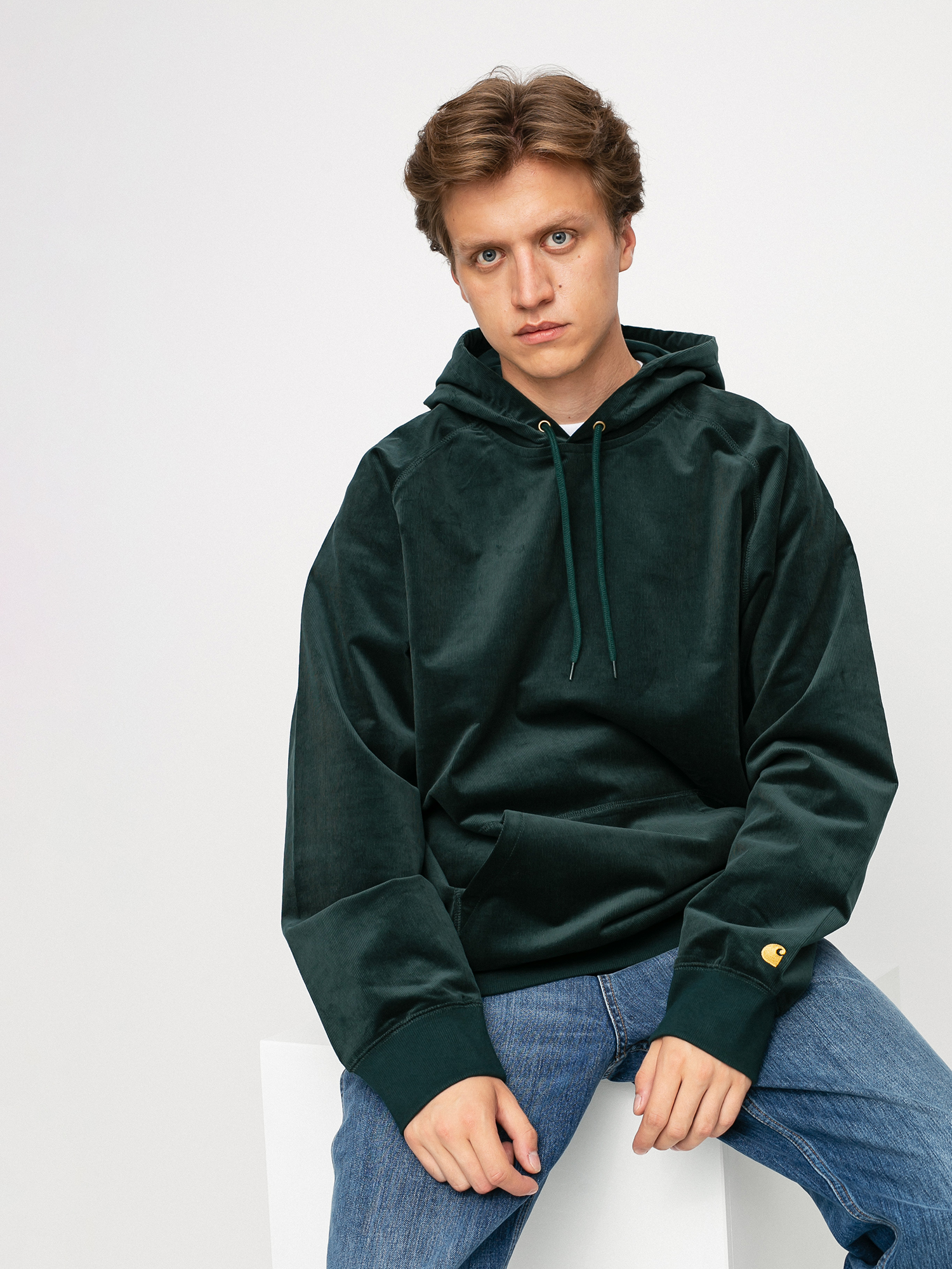 Carhartt WIP Cord HD Hoody (frasier/gold)