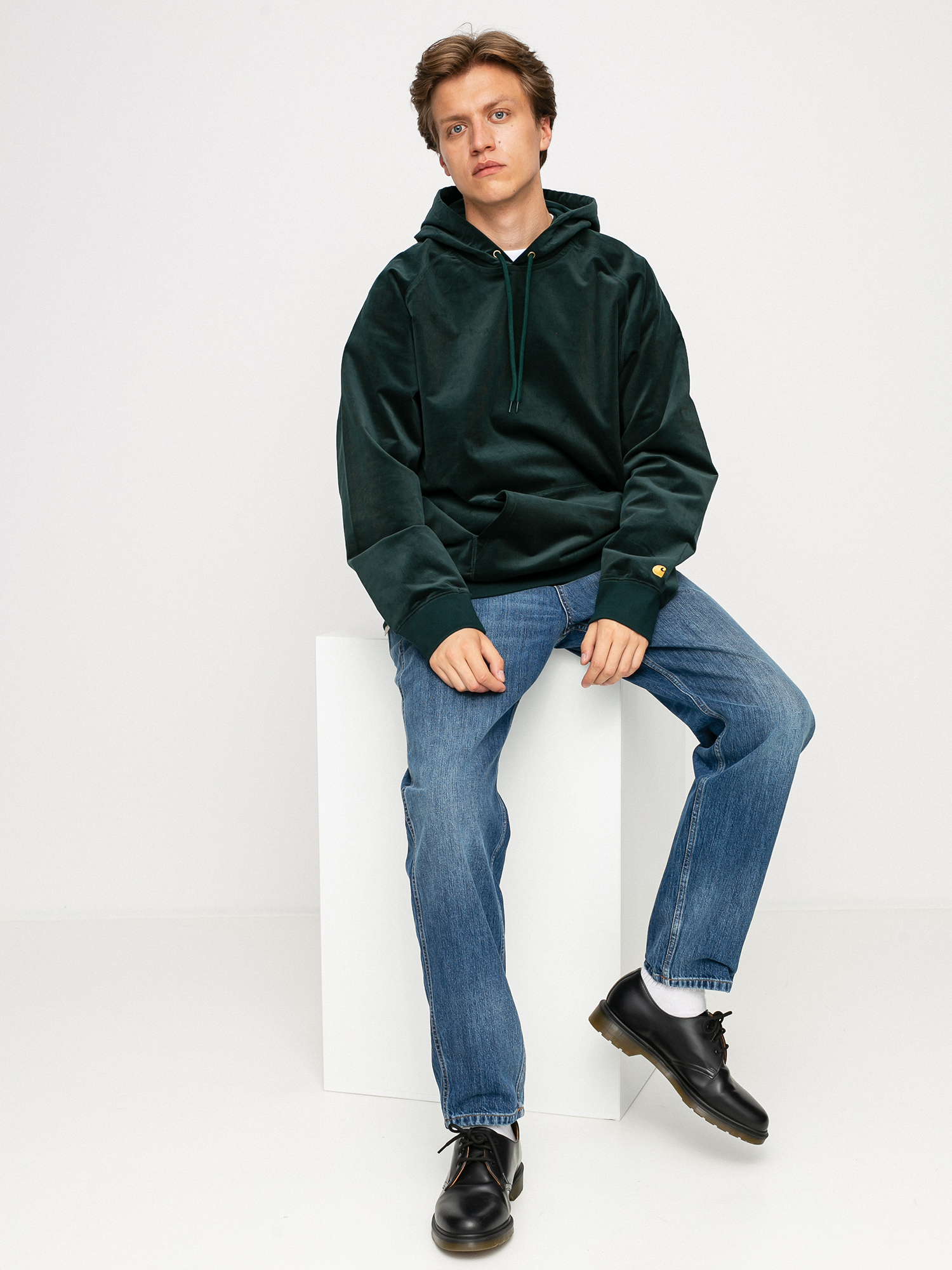 Carhartt WIP Cord HD Hoodie (frasier/gold)