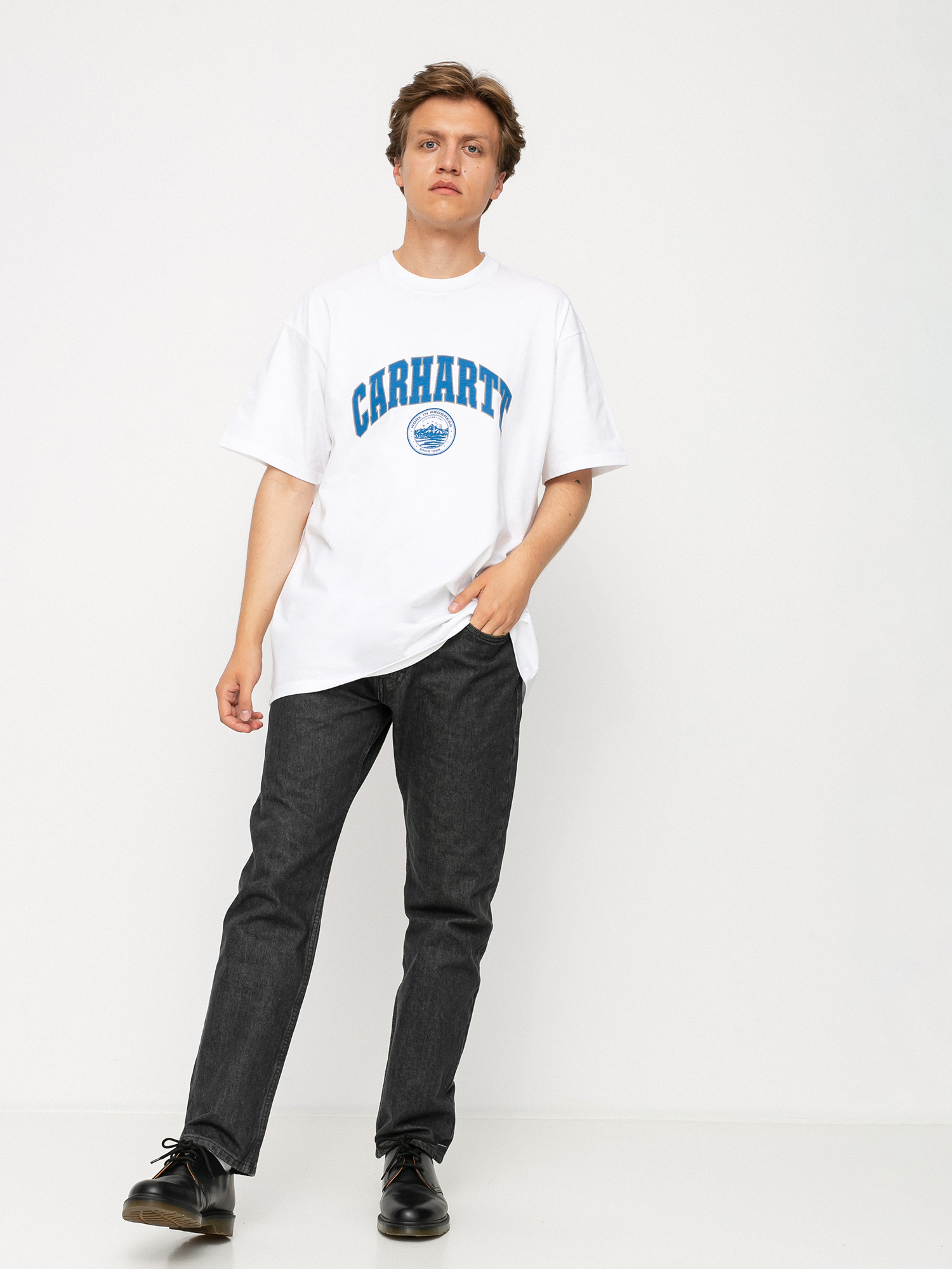 Carhartt WIP Berkeley Script T-shirt (white)