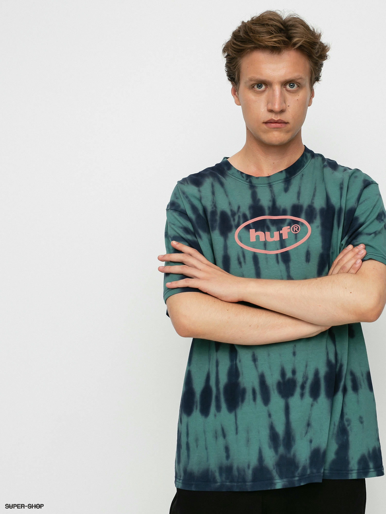 huf tie dye shirt