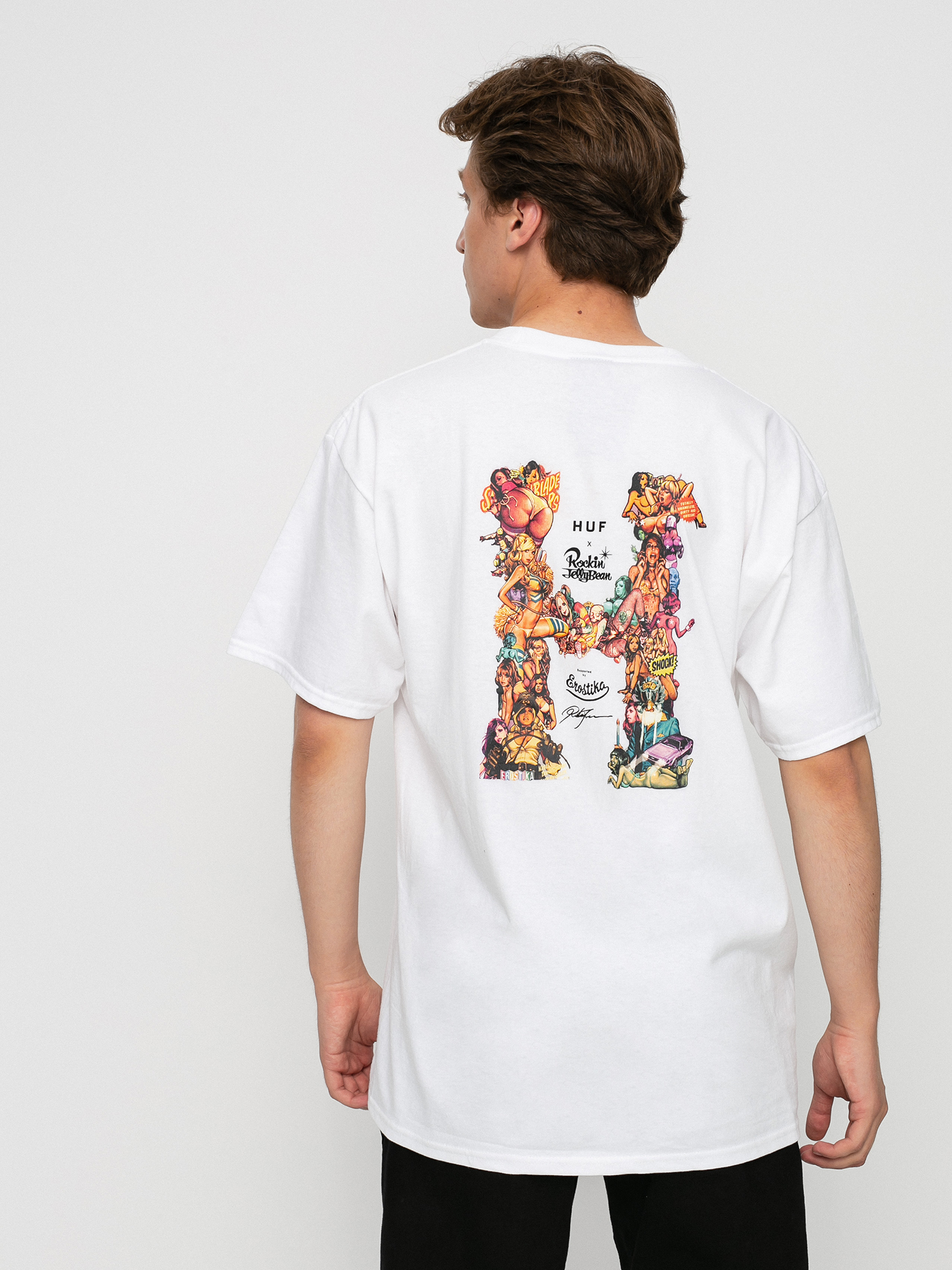 HUF ROCKIN' JELLY BEAN Tシャツ Lサイズ