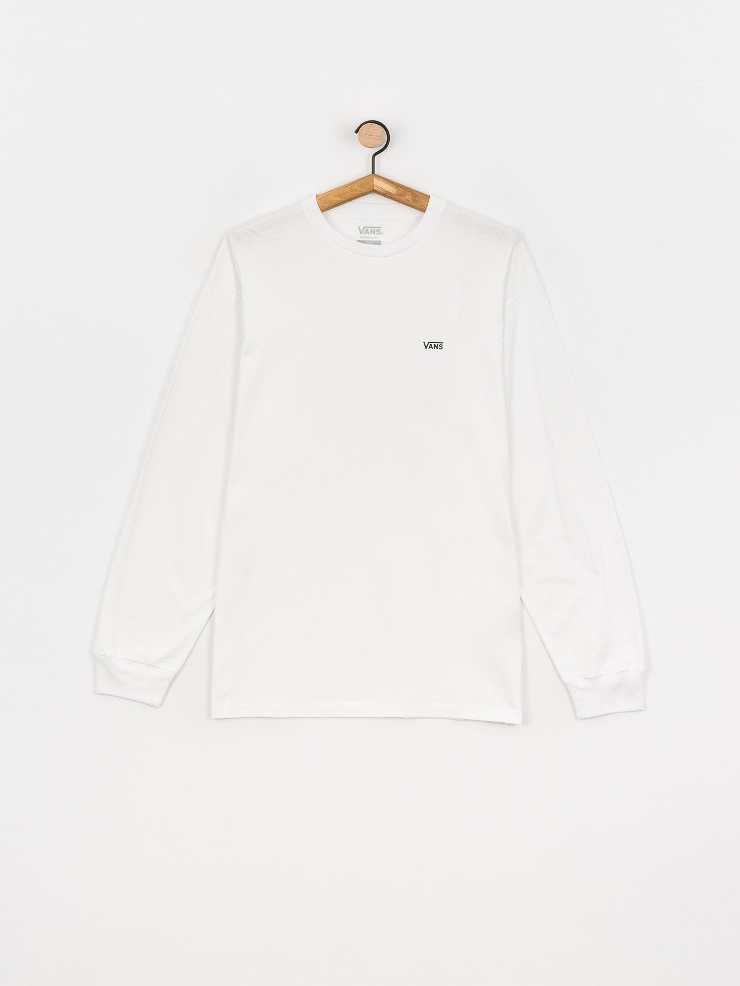 Vans Left Chest Hit Longsleeve (white/black)