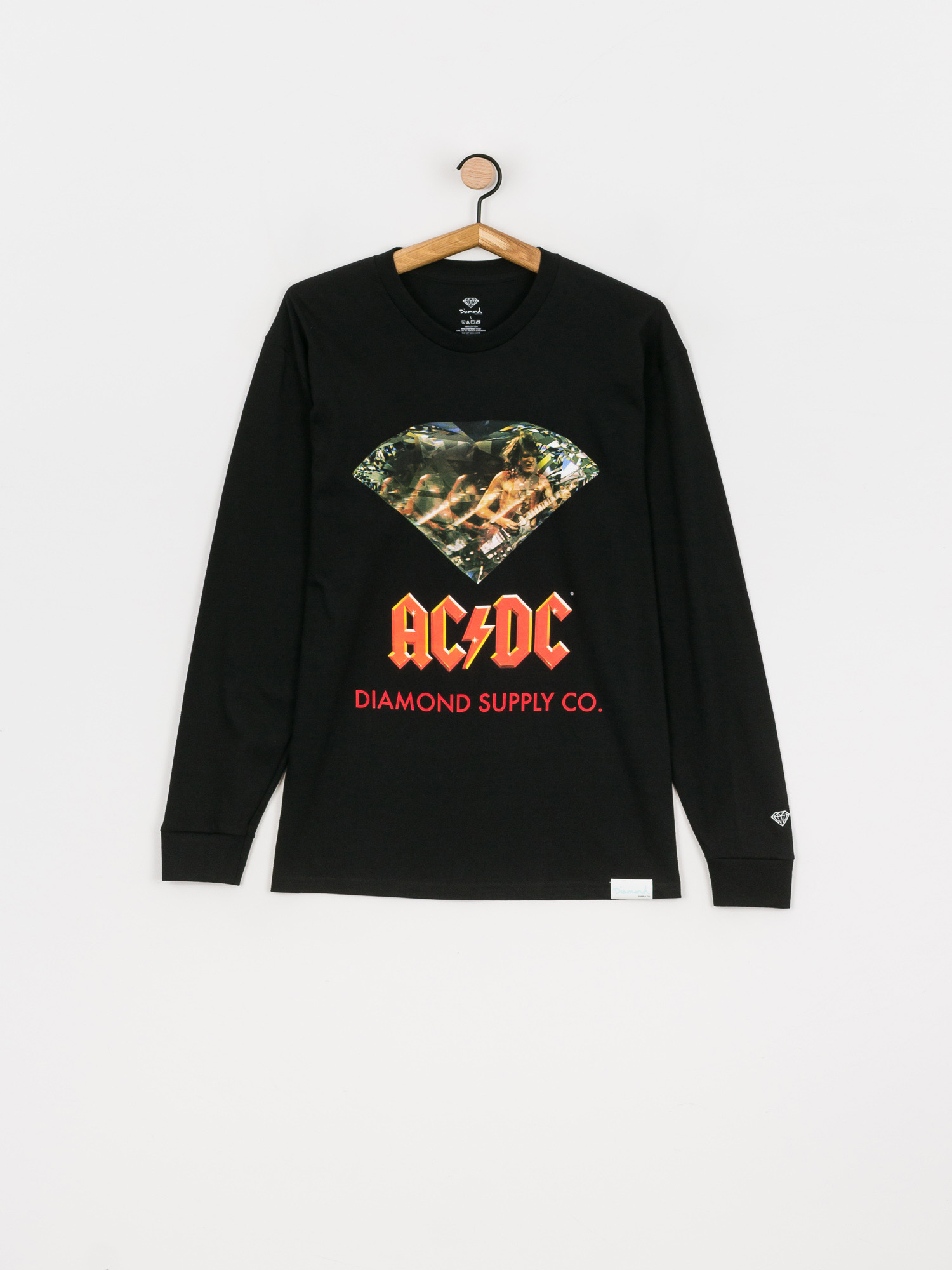 Diamond Supply Co. AC/DC Diamond Longsleeve (black)
