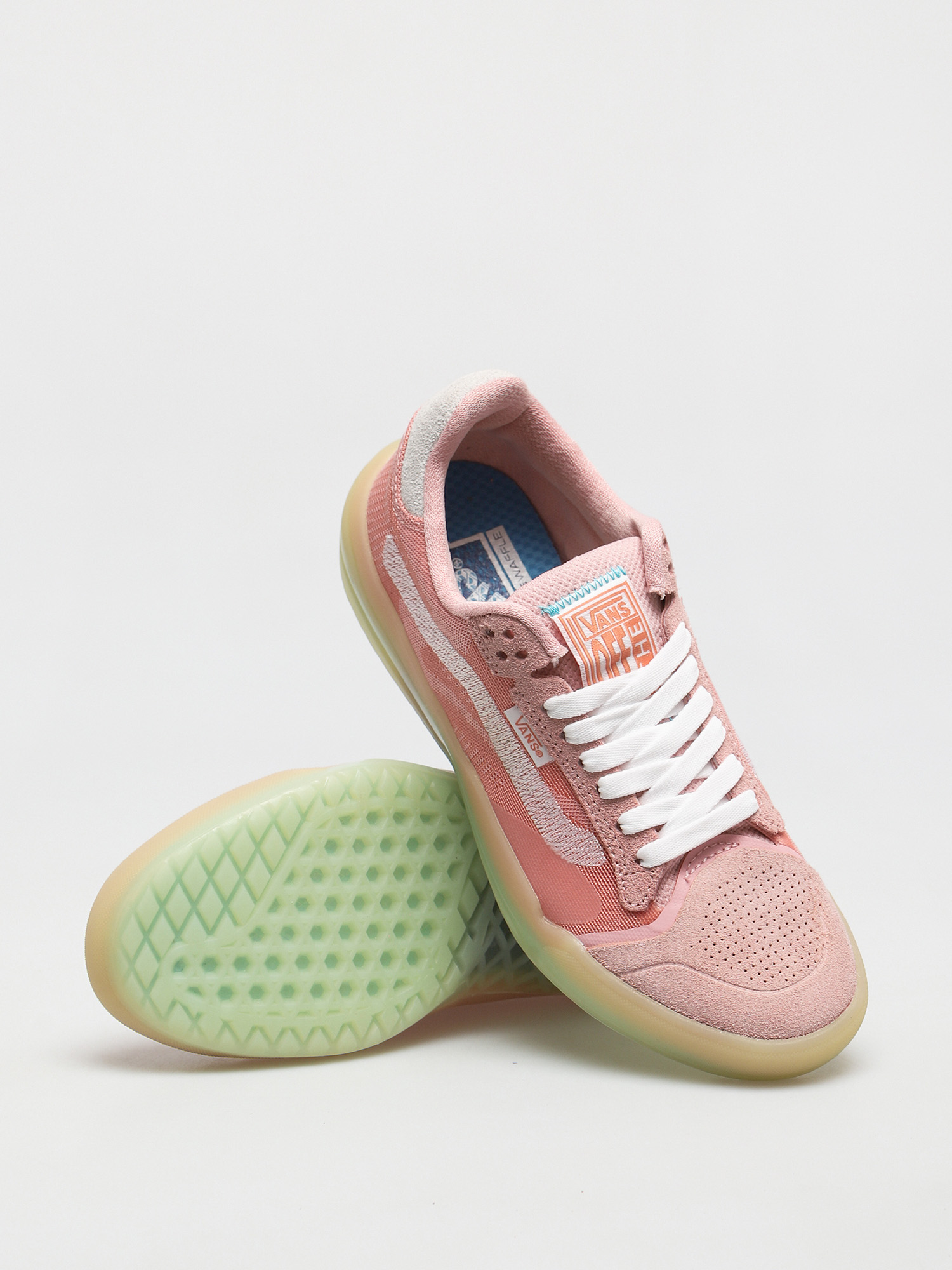 Vans Evdnt Ultimatewaffle Shoes (two tone/pwdrpnk/waxyylw)