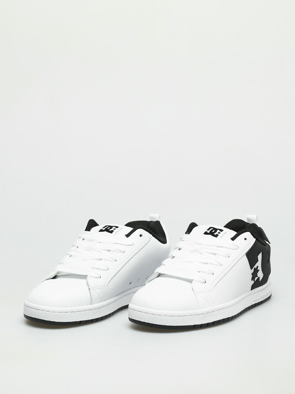 DC Court Graffik Shoes (white/black/black)