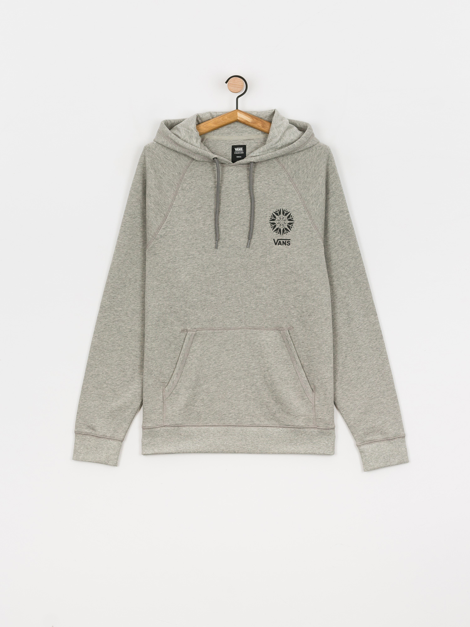 kastane vansスウェット Stretch Logo Crew Sweatshirt in Cement Heather Grey | Vans
