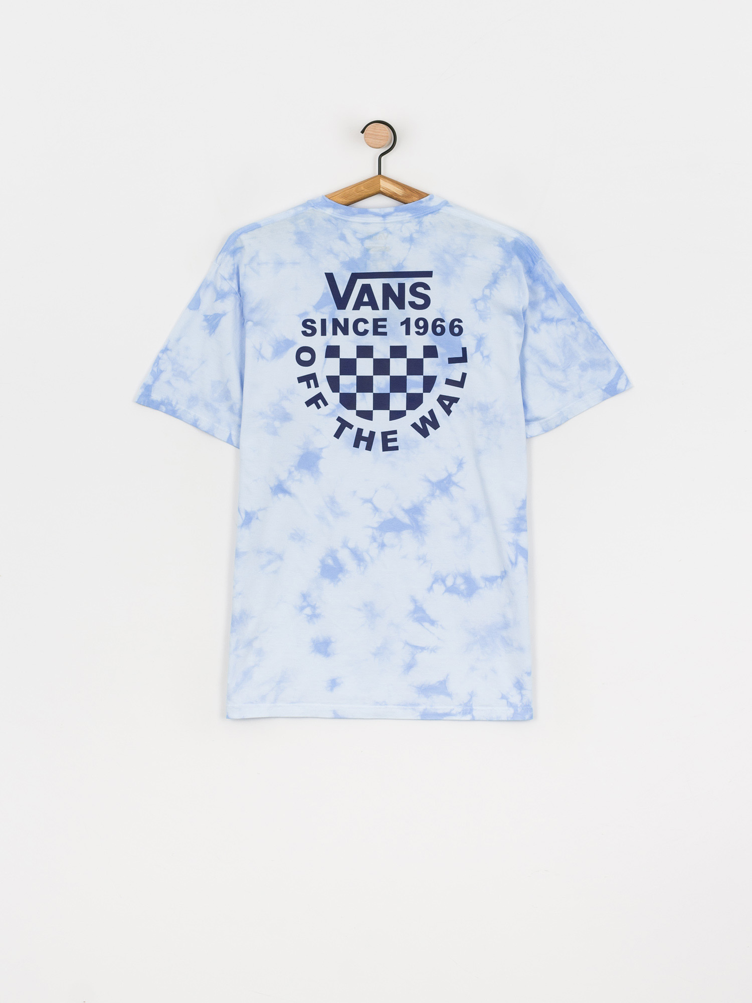 Vans Checker Logo Tie Dye T-shirt (nautical blue)