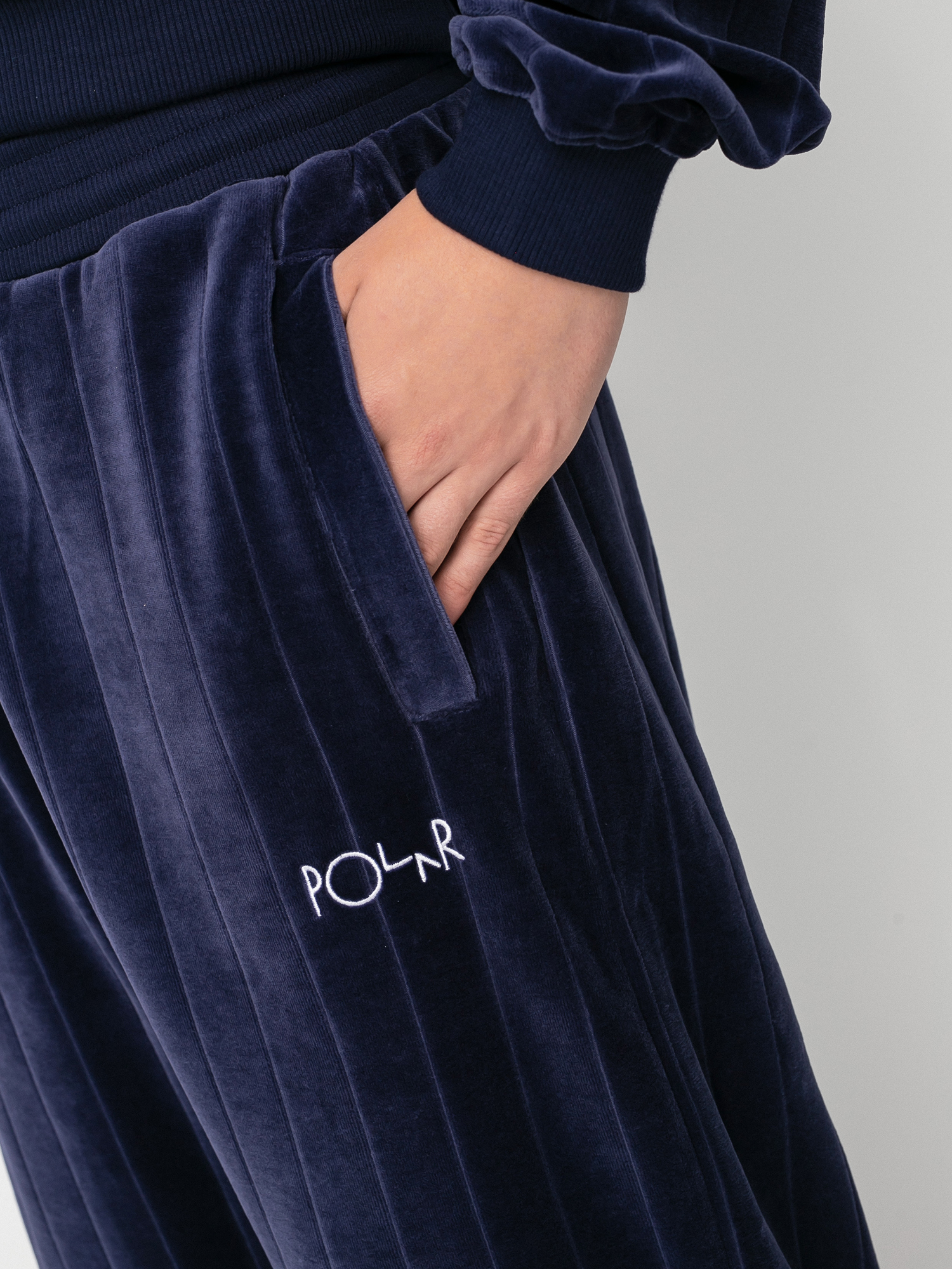 Polar Skate Velour Pants (rich navy)