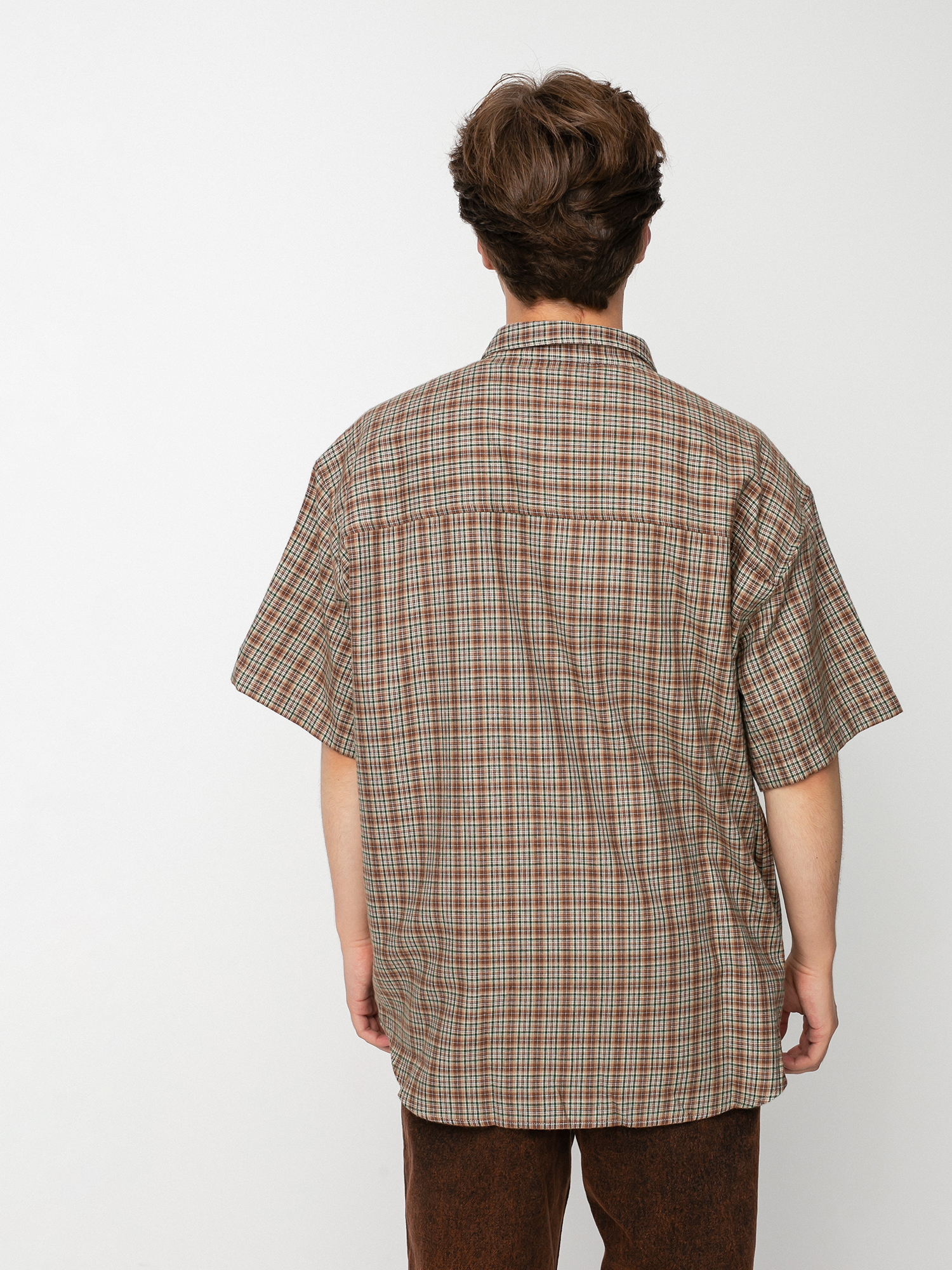 Polar Skate Mitchell Flannel Shirt (brown)