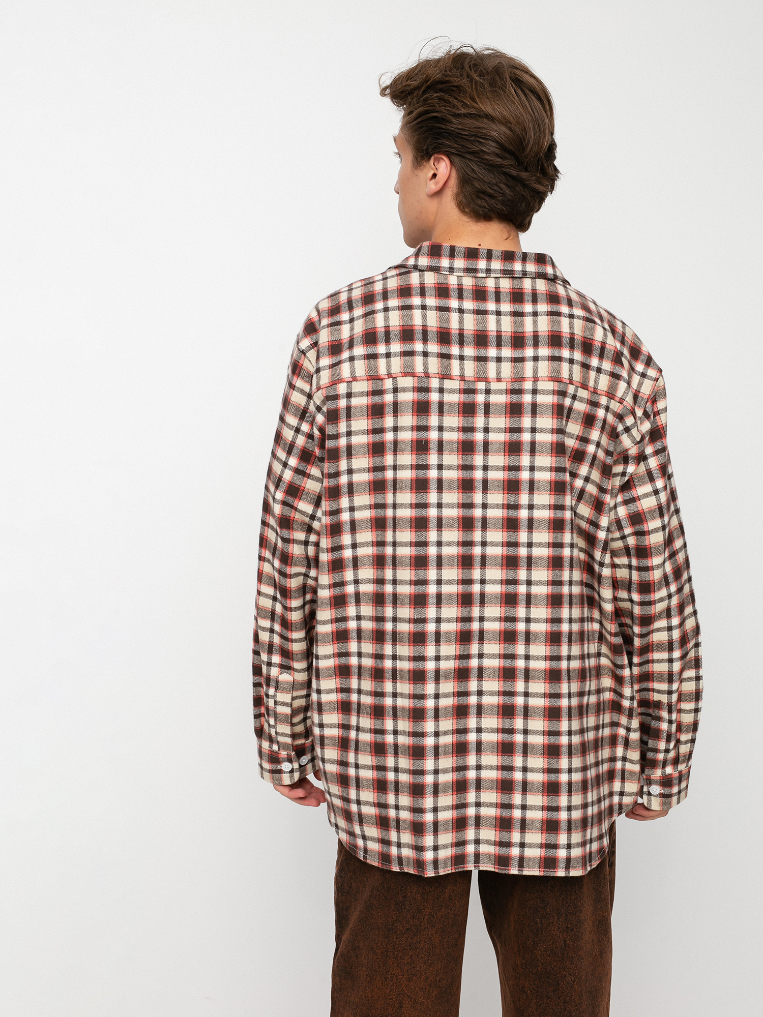 Polar Skate Flannel Shirt (brown)