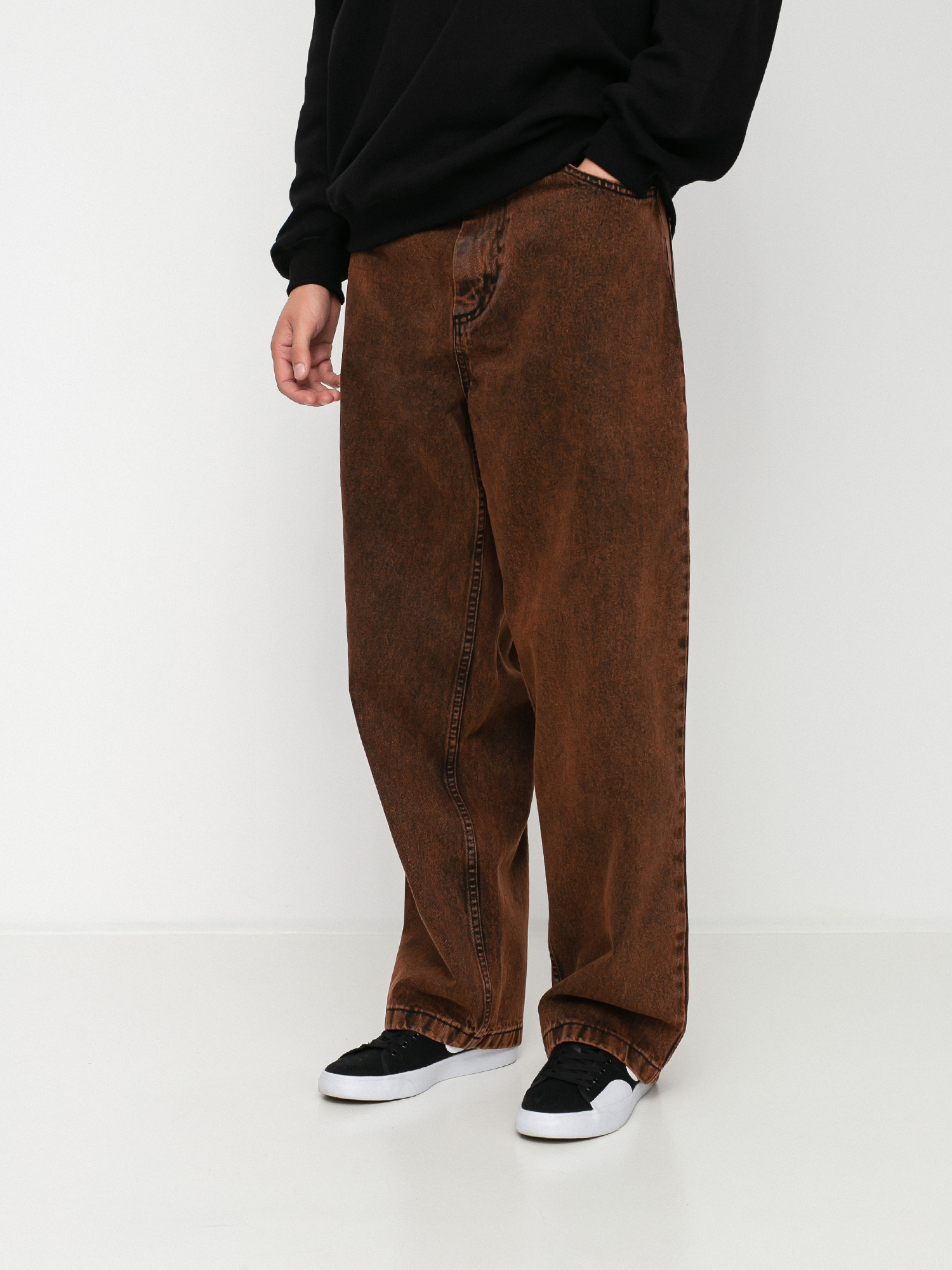 Polar Skate Big Boy Jeans Pants (orange black)