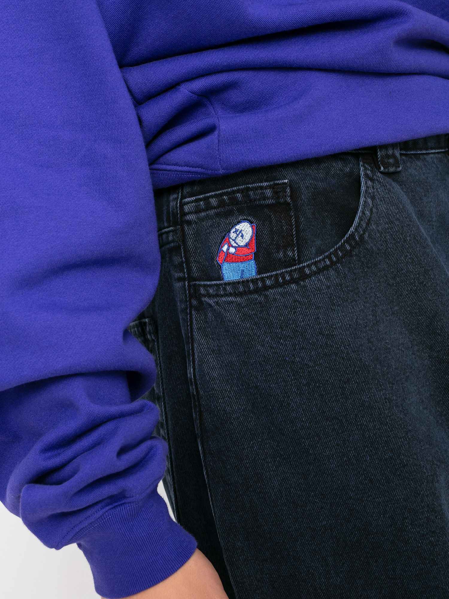 Polar Skate Big Boy Jeans Pants (blue black)