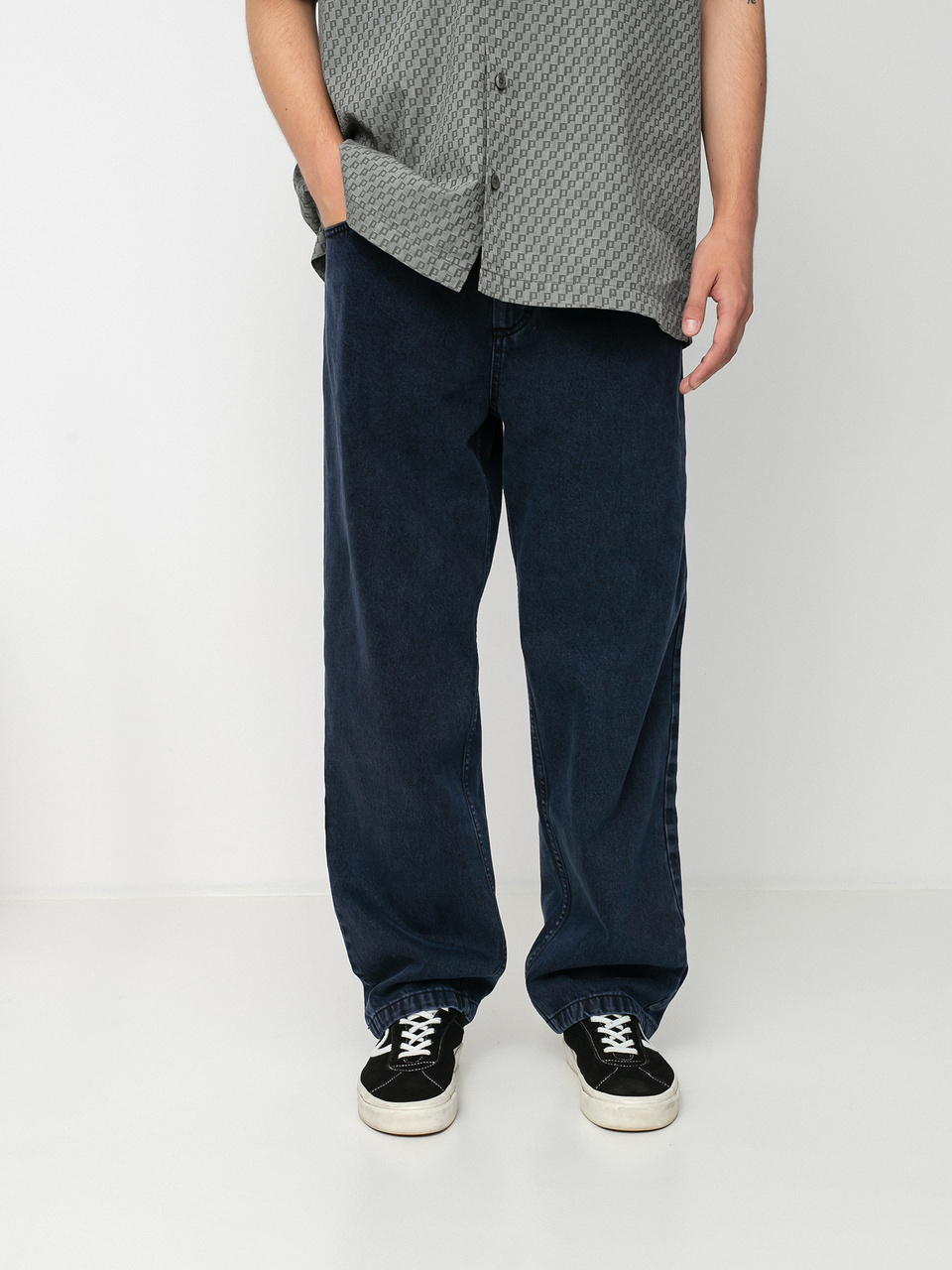 Polar Skate 93 Denim Pants - navy blue (blue black)
