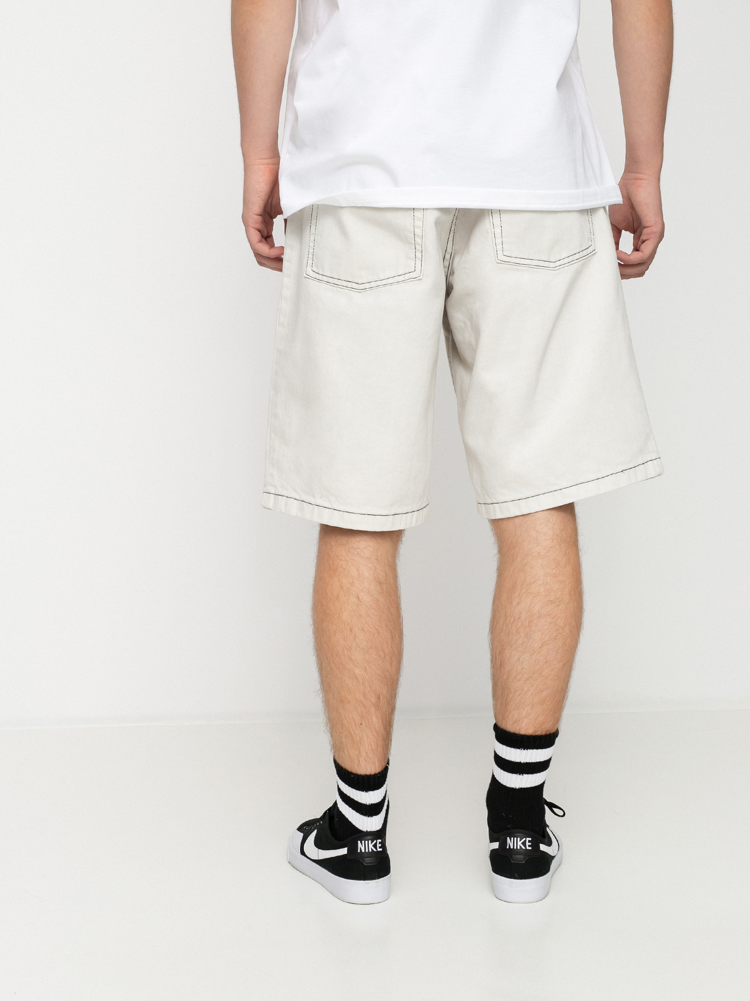 Polar Skate Big Boy Shorts (washed white)