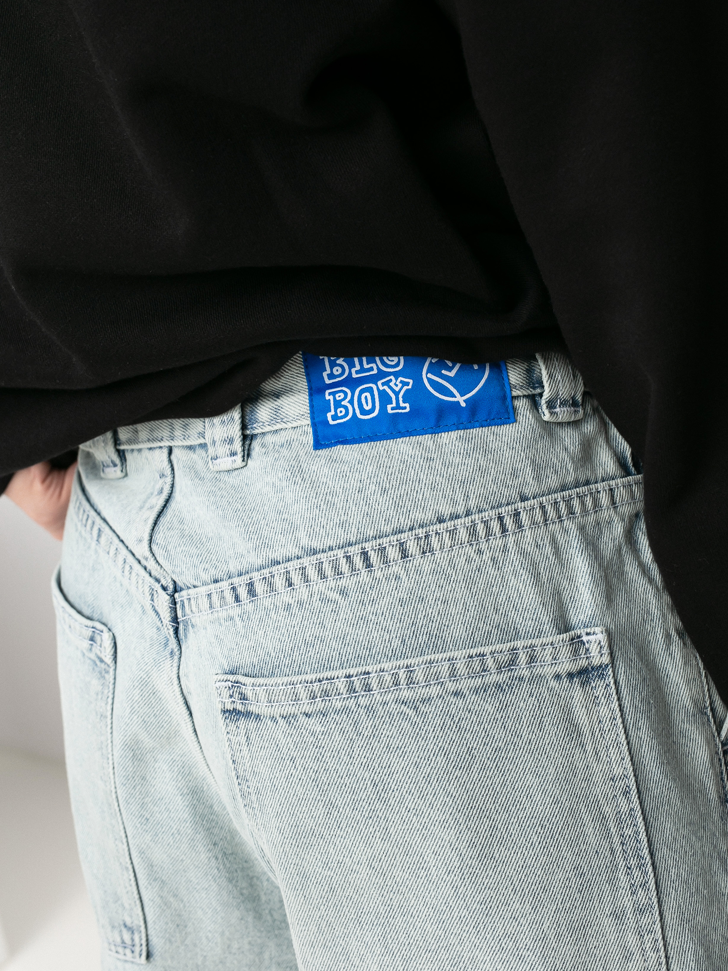 Polar Skate Big Boy Work Shorts (light blue)