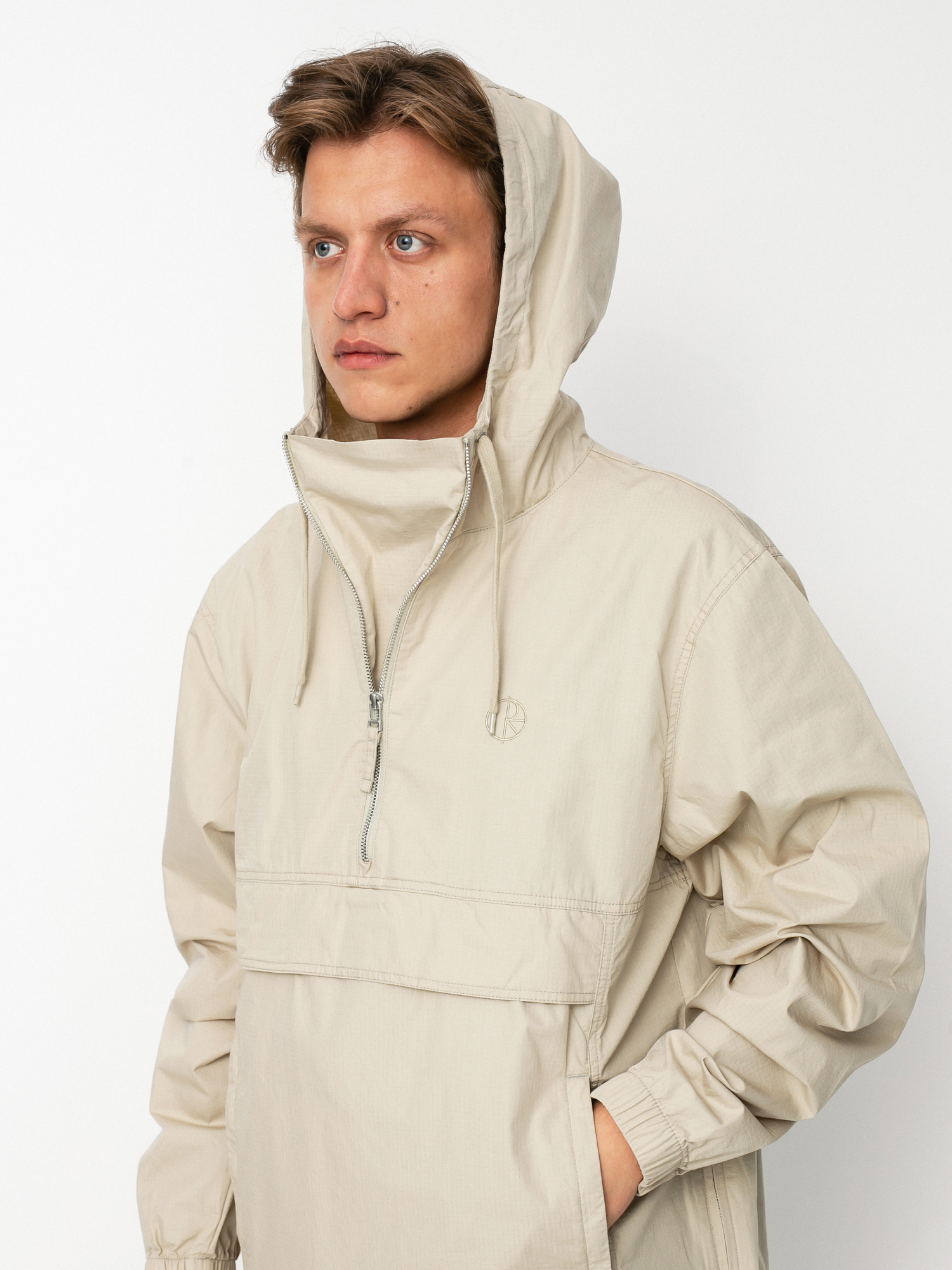 Polar Skate Cotton Anorak Jacket (sand)