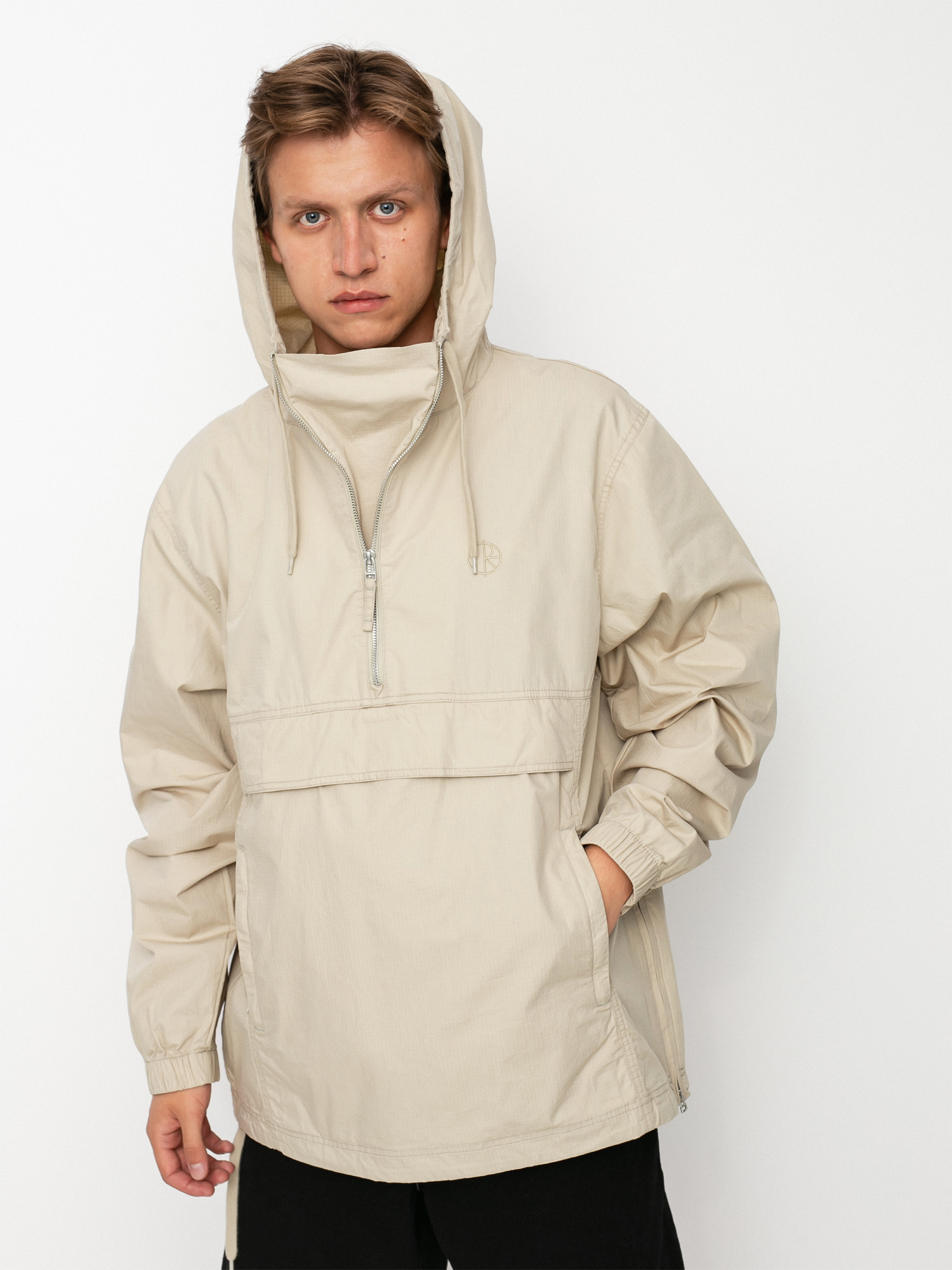 Polar Skate Cotton Anorak Jacket (sand)
