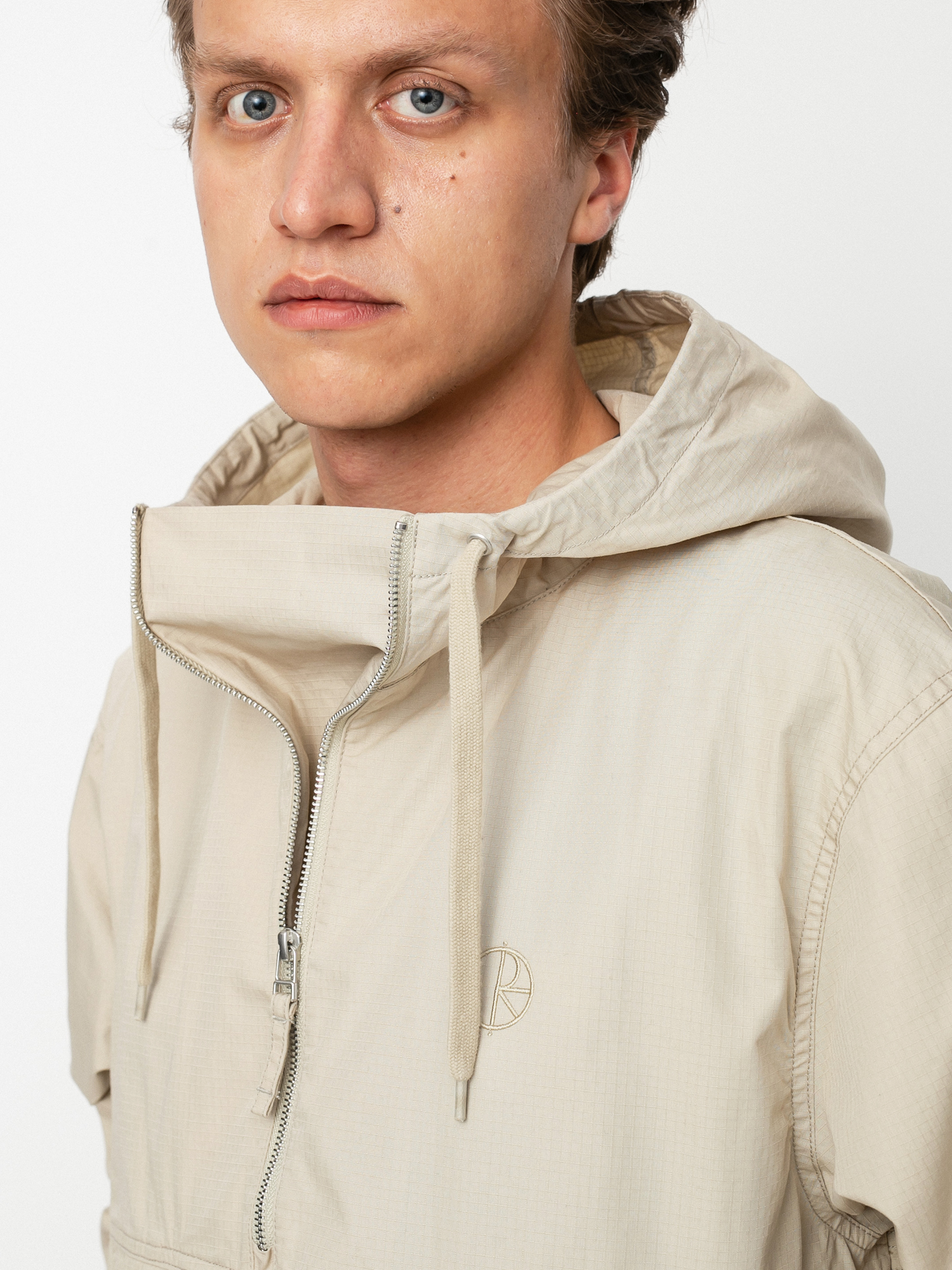 Polar Skate Cotton Anorak Jacket (sand)