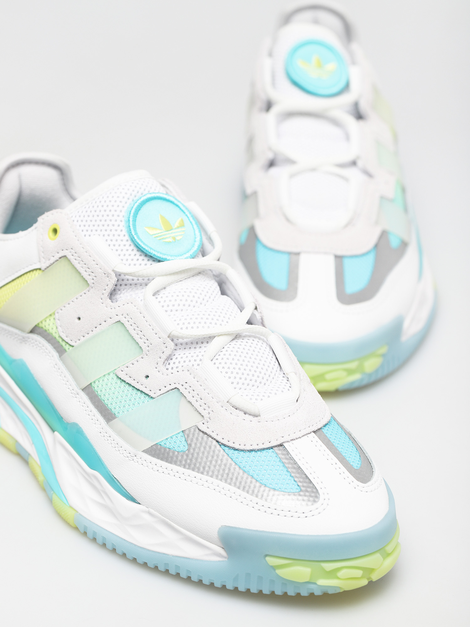 adidas Originals Niteball Shoes (ftwwht/pulaqu/pulyel)