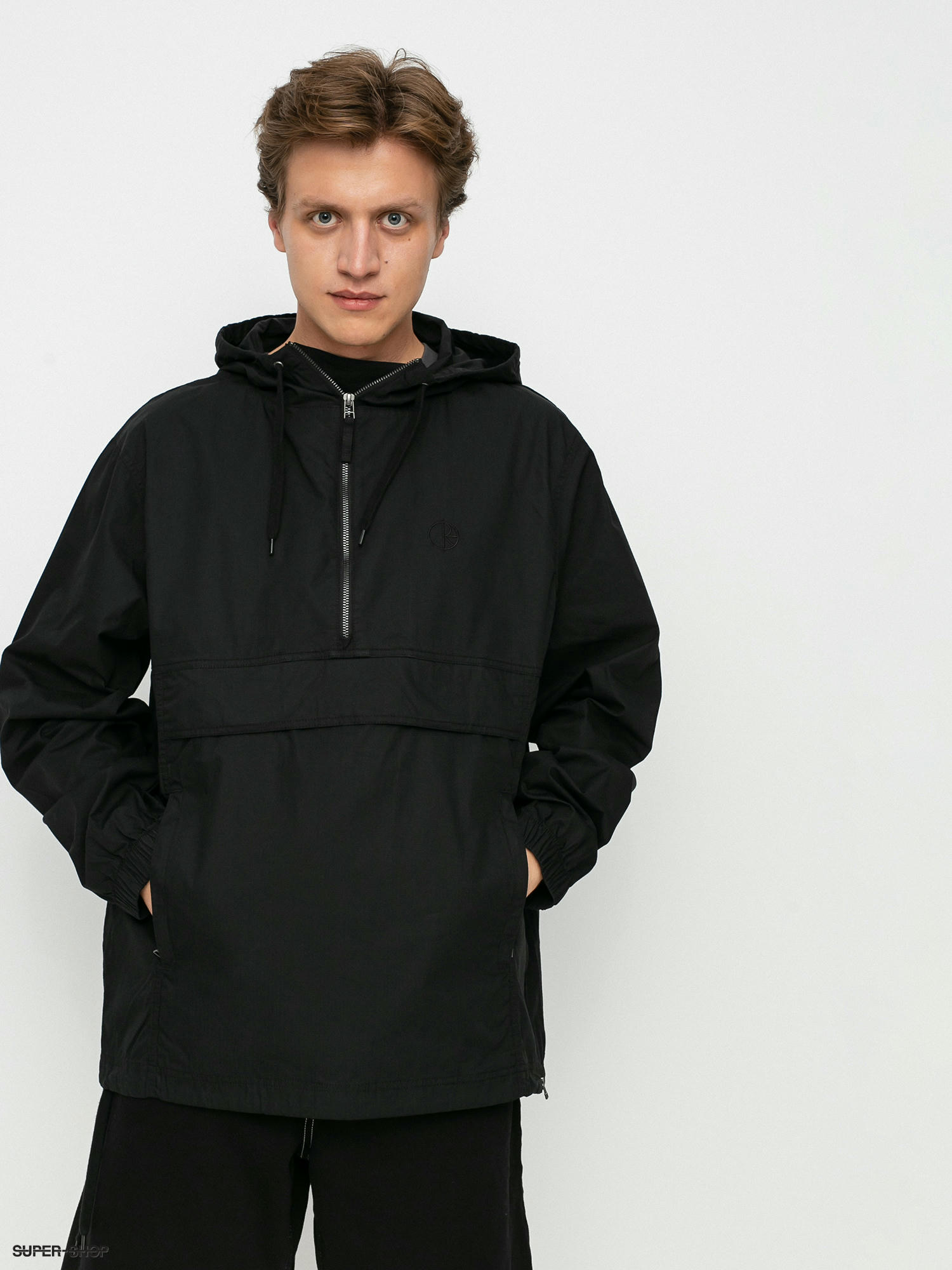 black puffer parka coat