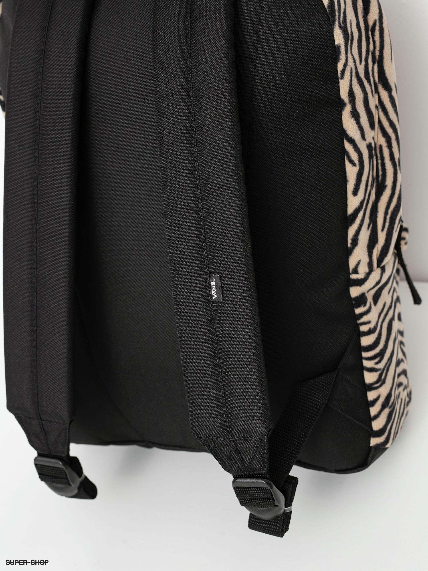 Vans zebra clearance backpack