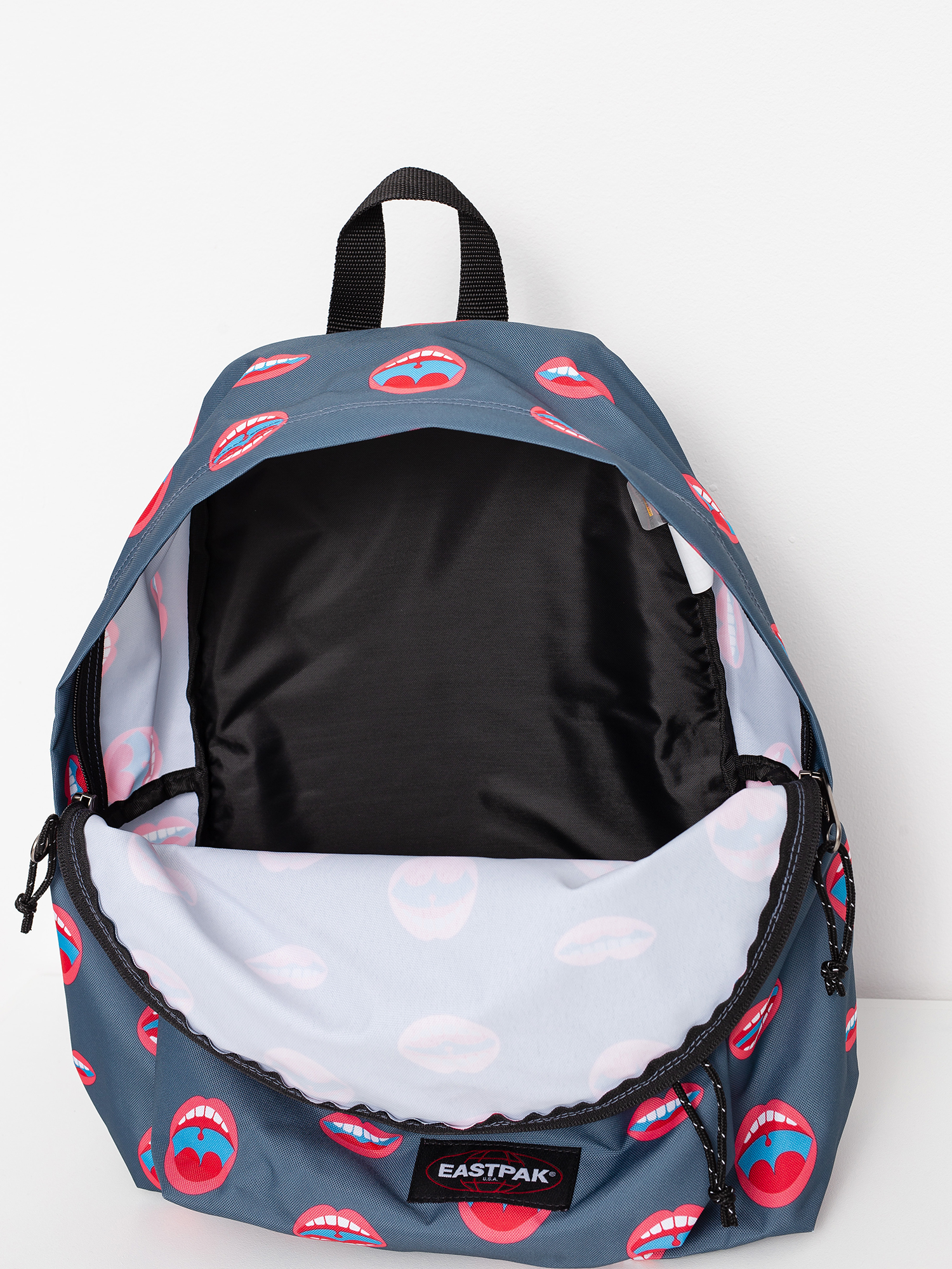 Eastpak Padded Pak R Backpack (wall art mouth)