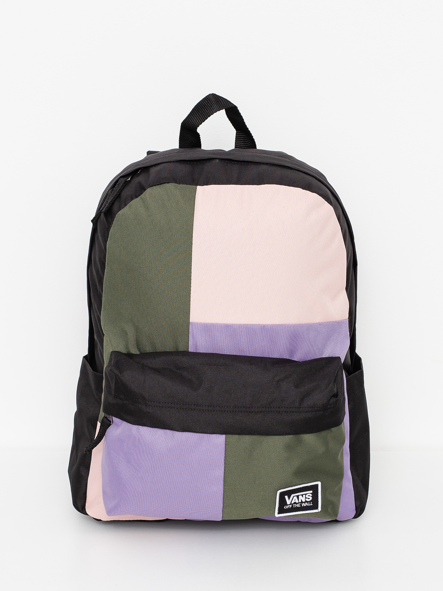 vans old skool bloom wavy check h20 backpack