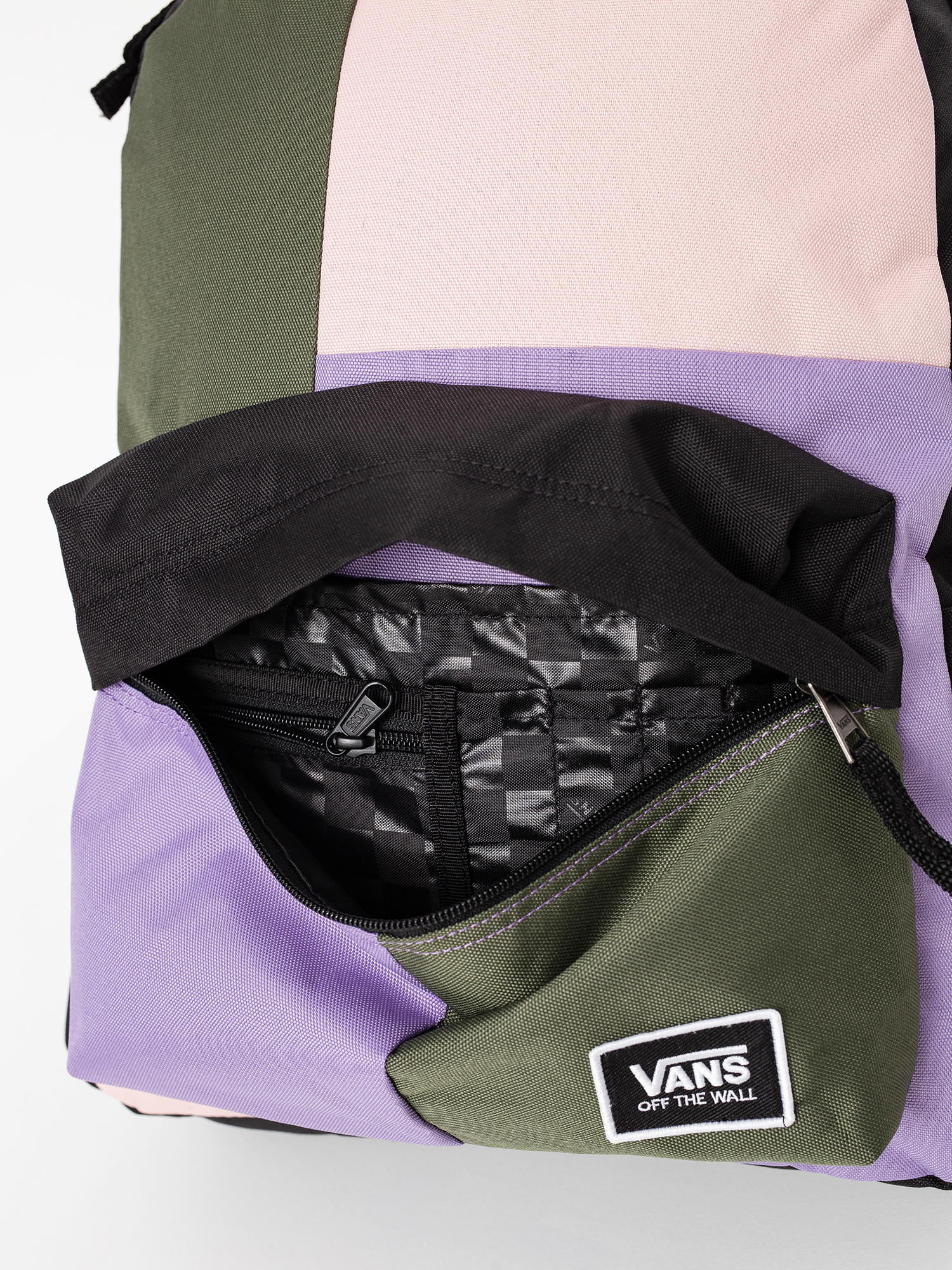 Vans Multicolor Patchwork Backpack Vans Realm Backpack Wmn - multicolor (patchwork) main image 2
