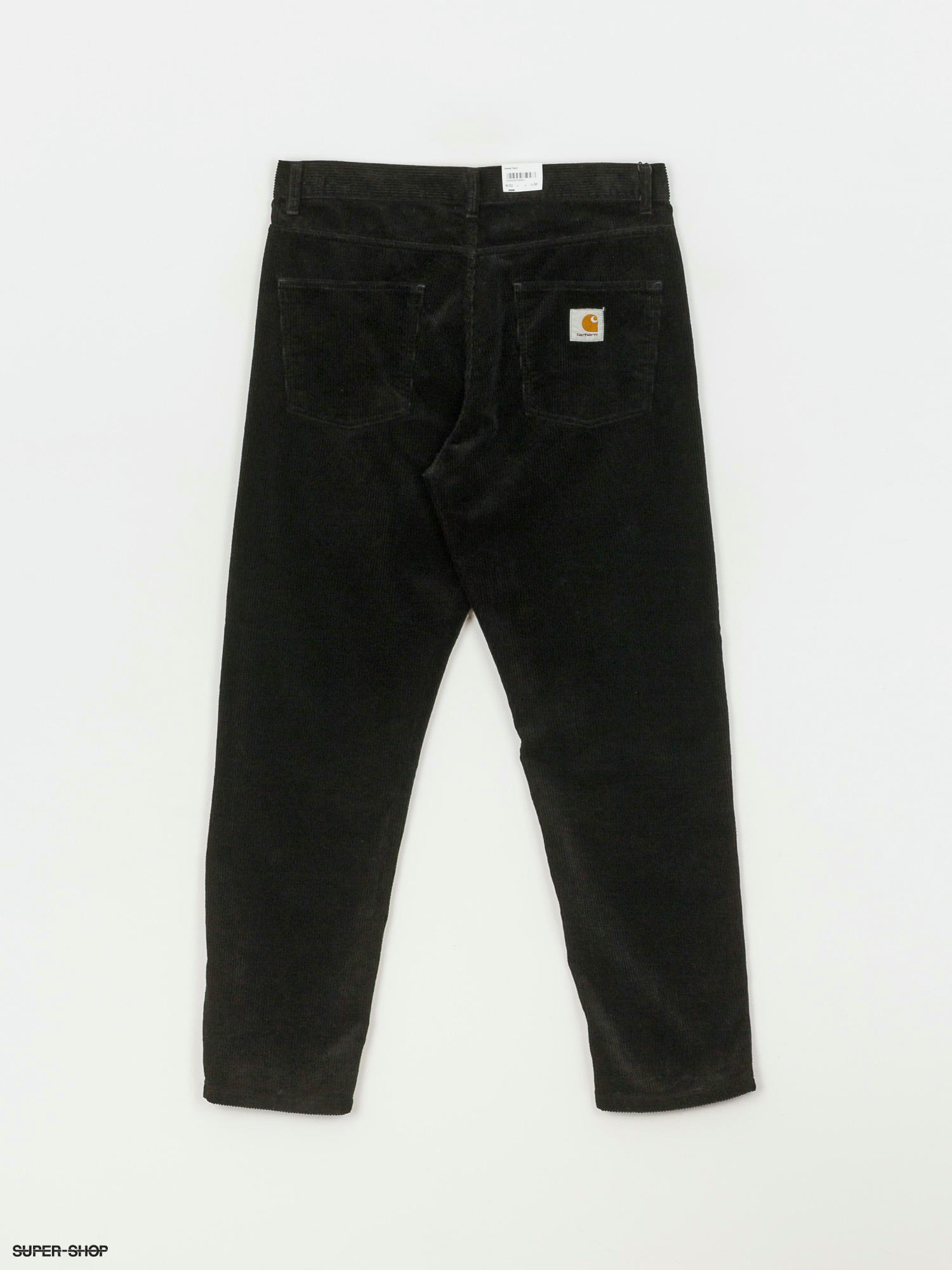 carhartt newel pant black rinsed