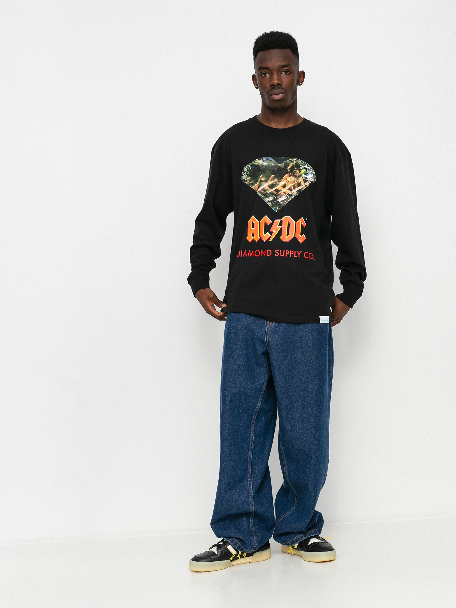 Diamond Supply Co. AC/DC Diamond Longsleeve (black)