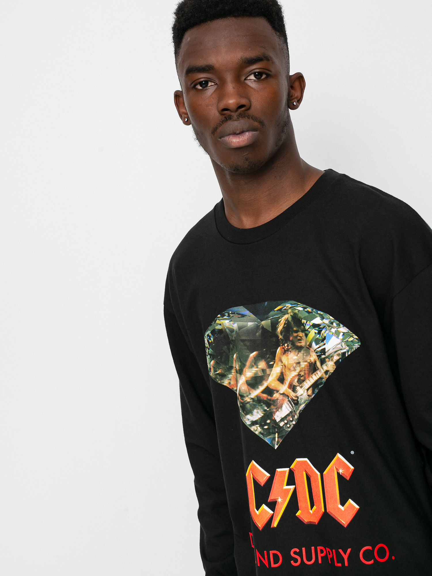 Diamond Supply Co. AC/DC Diamond Longsleeve (black)