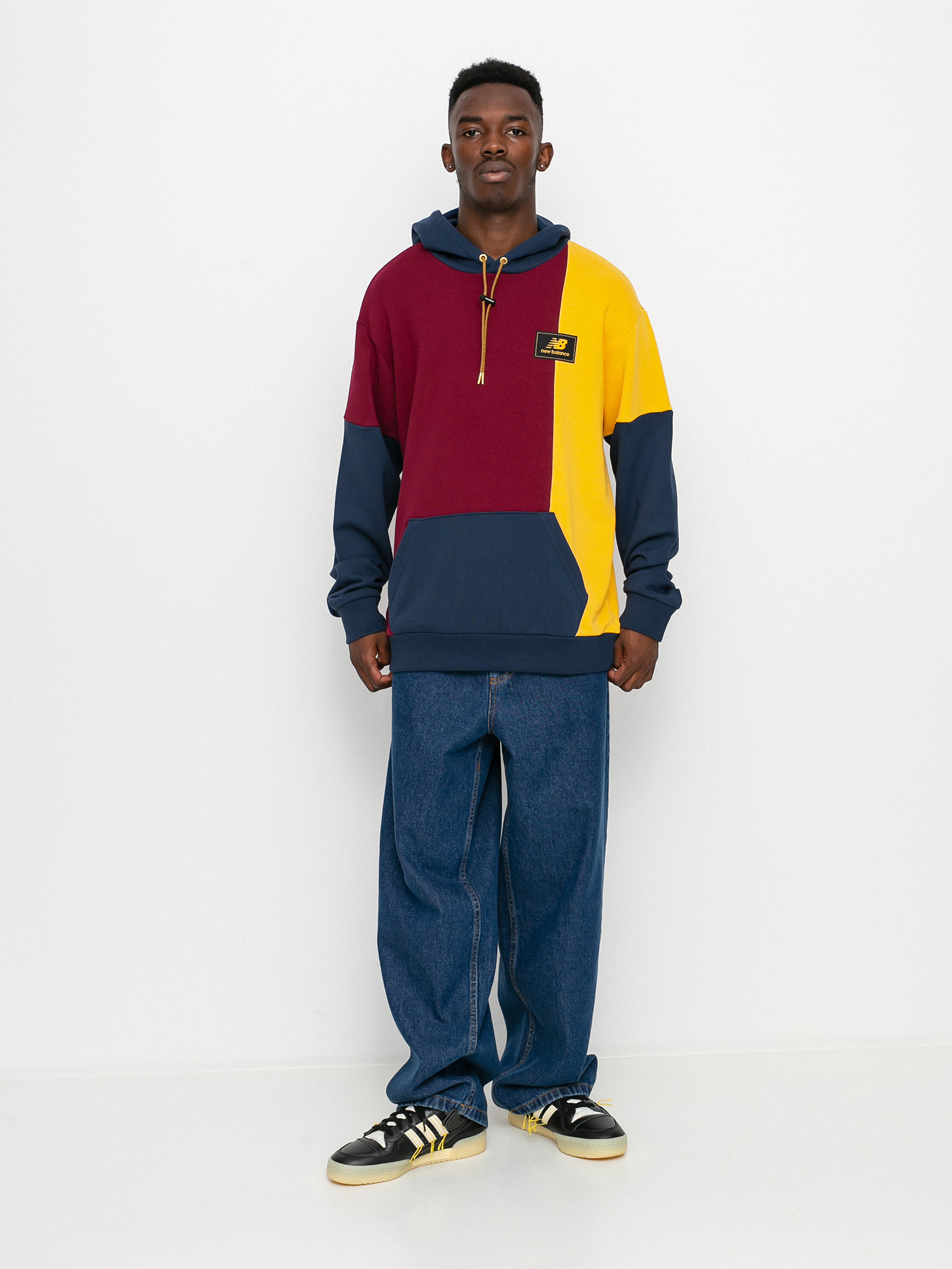 New Balance Athletic Higher Learning HD Hoodie burgundy (garnet)