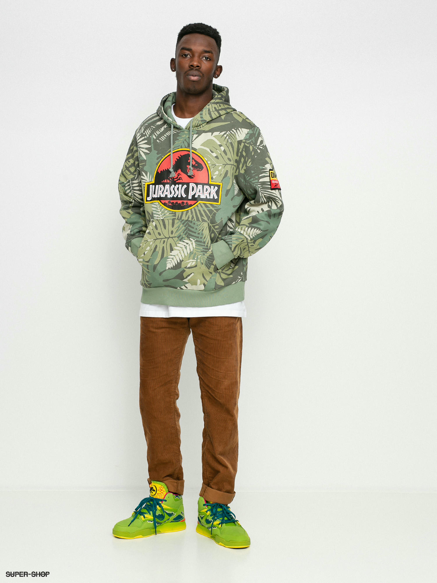 jurassic park hoodie reebok