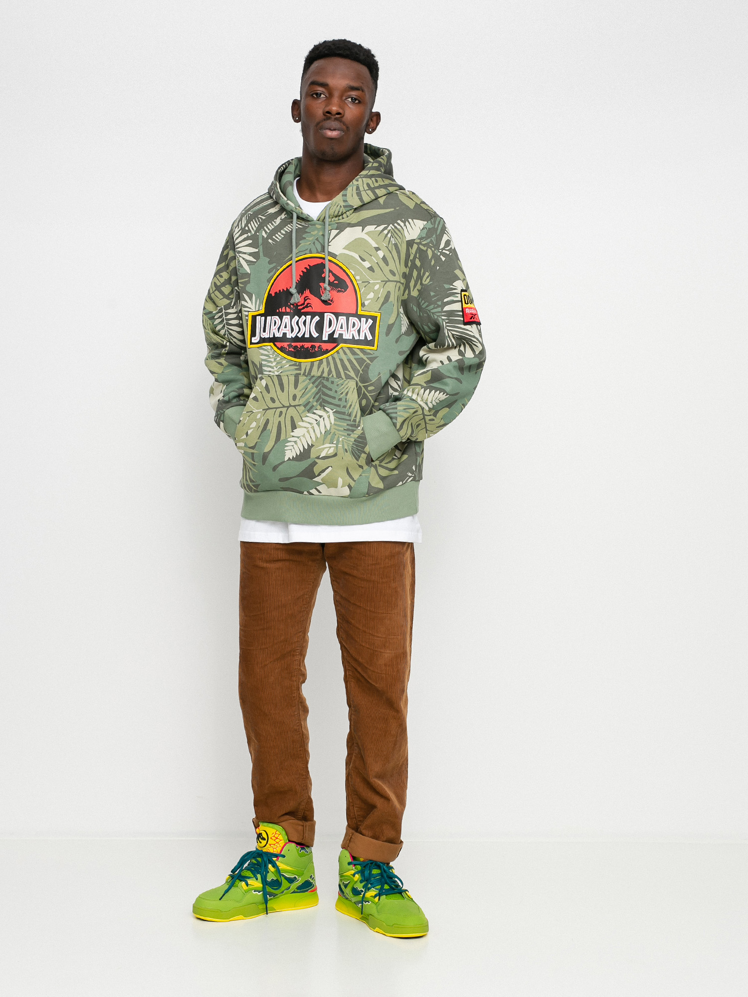 Reebok X Jurassic Park HD Hoodie (vingrn)